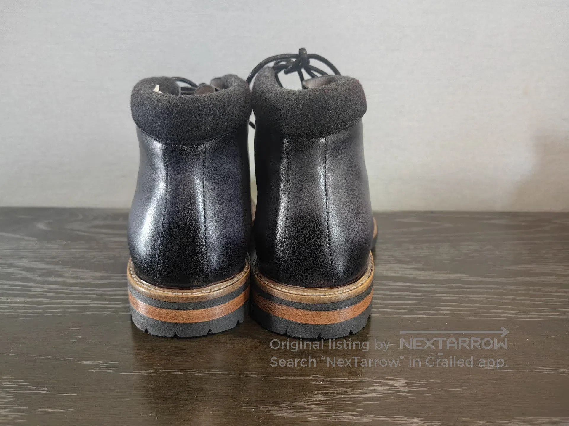 Bruno Magli Bruno Magli Handcrafted Patina Hiking Boots. Size US 8 / EU 41 - 4 Thumbnail