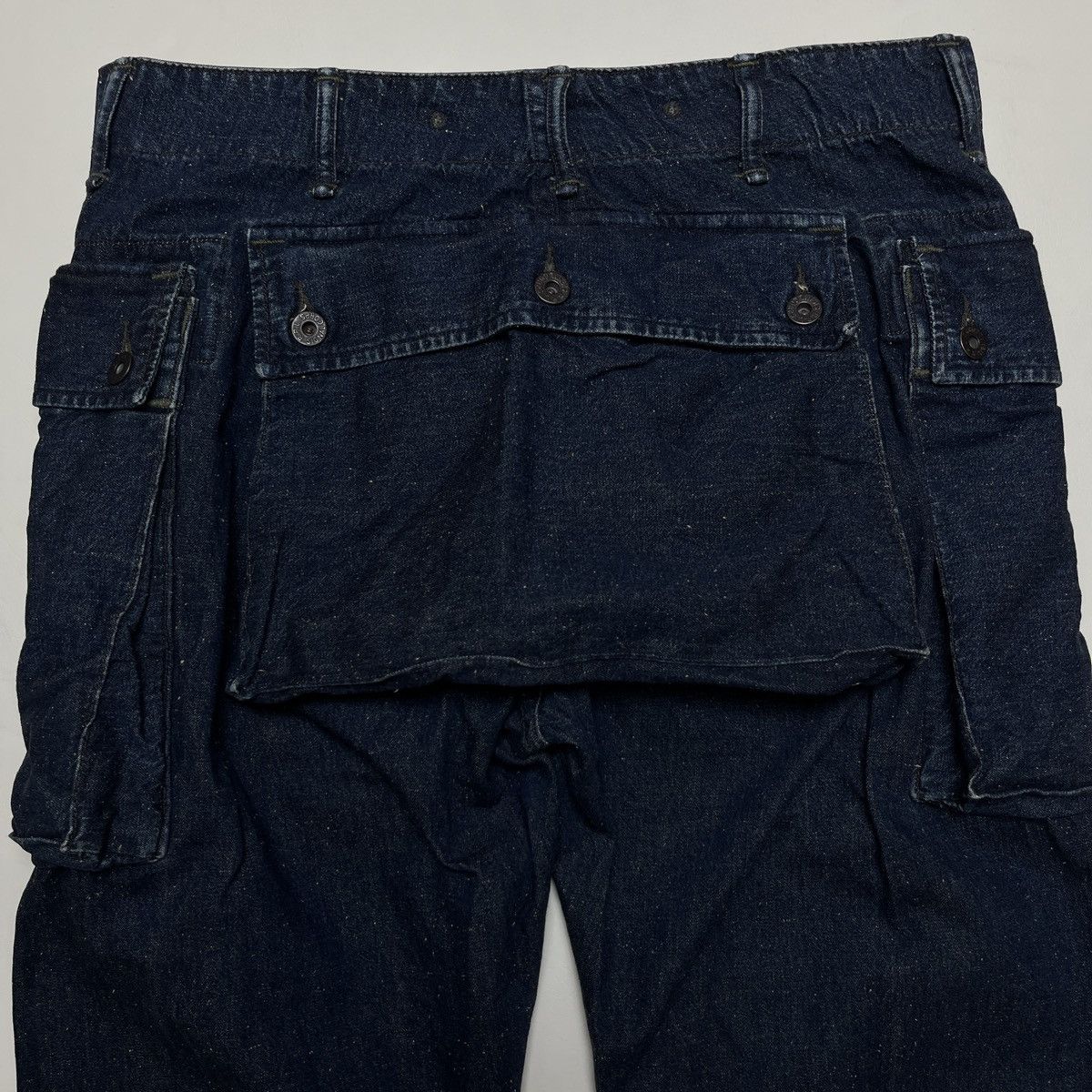 RRL Ralph Lauren Ralph Lauren Double RL Denim Military Monkey Pants Size US 30 / EU 46 - 3 Thumbnail