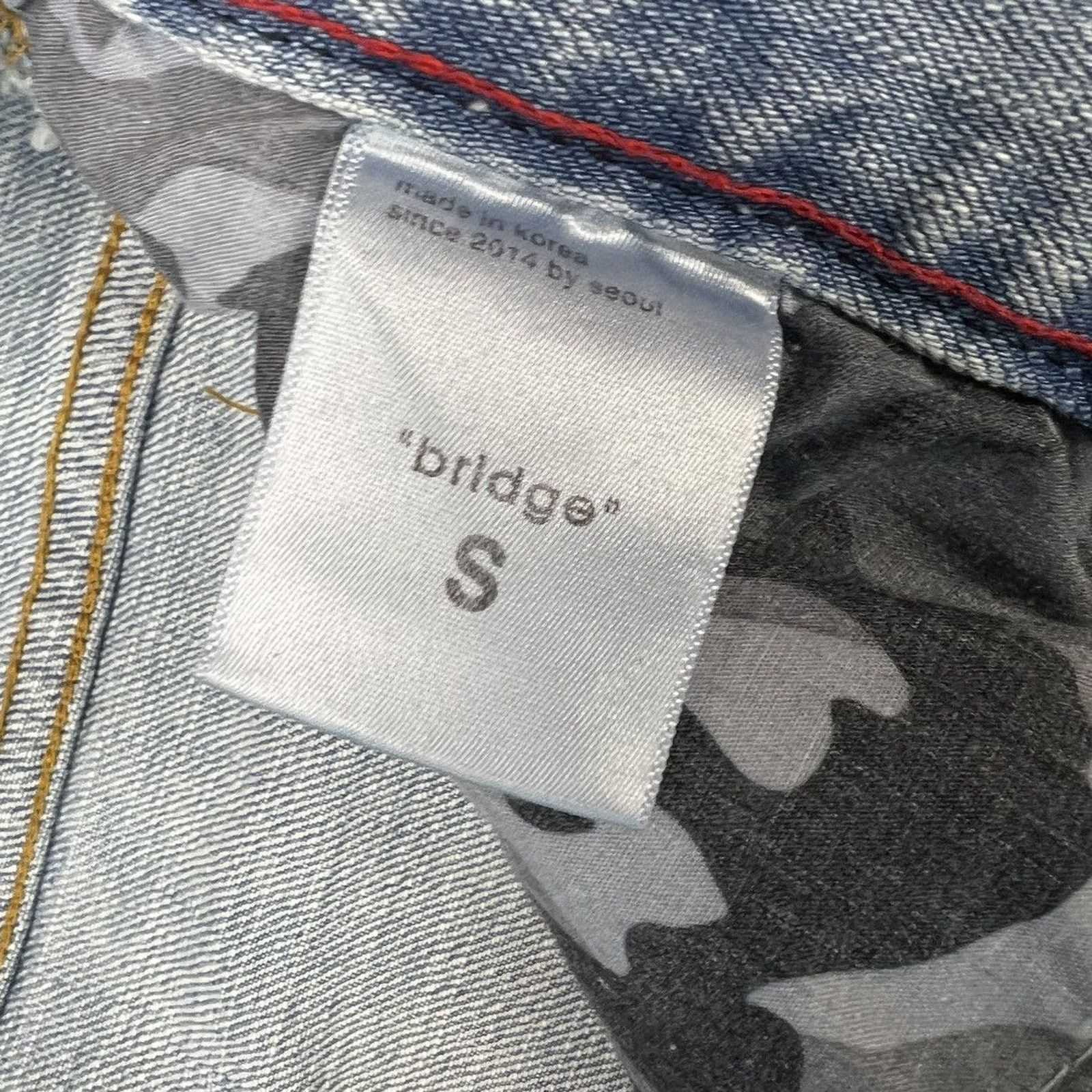 Japanese Brand × Vintage Bridge Korean Brand Jeans 32x30 Slim Fit Taper Denim Pants Size US 32 / EU 48 - 5 Thumbnail