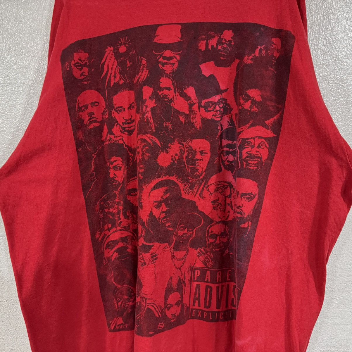 Vintage 3XL Vintage Y2K Rap Hip Hop Artist Collage T Shirt Mens 3XL Size US XXL / EU 58 / 5 - 6 Thumbnail