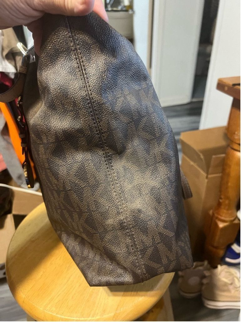 Michael Kors Women's Michael Kors Brown Tote Bag Large Size ONE SIZE - 3 Thumbnail