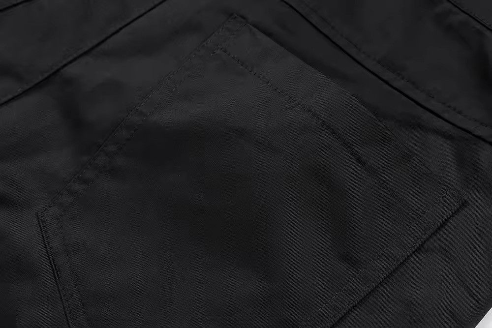 Japanese Brand × Jean Multi-pocket Black Cargo Pants Size US 35 - 11 Thumbnail