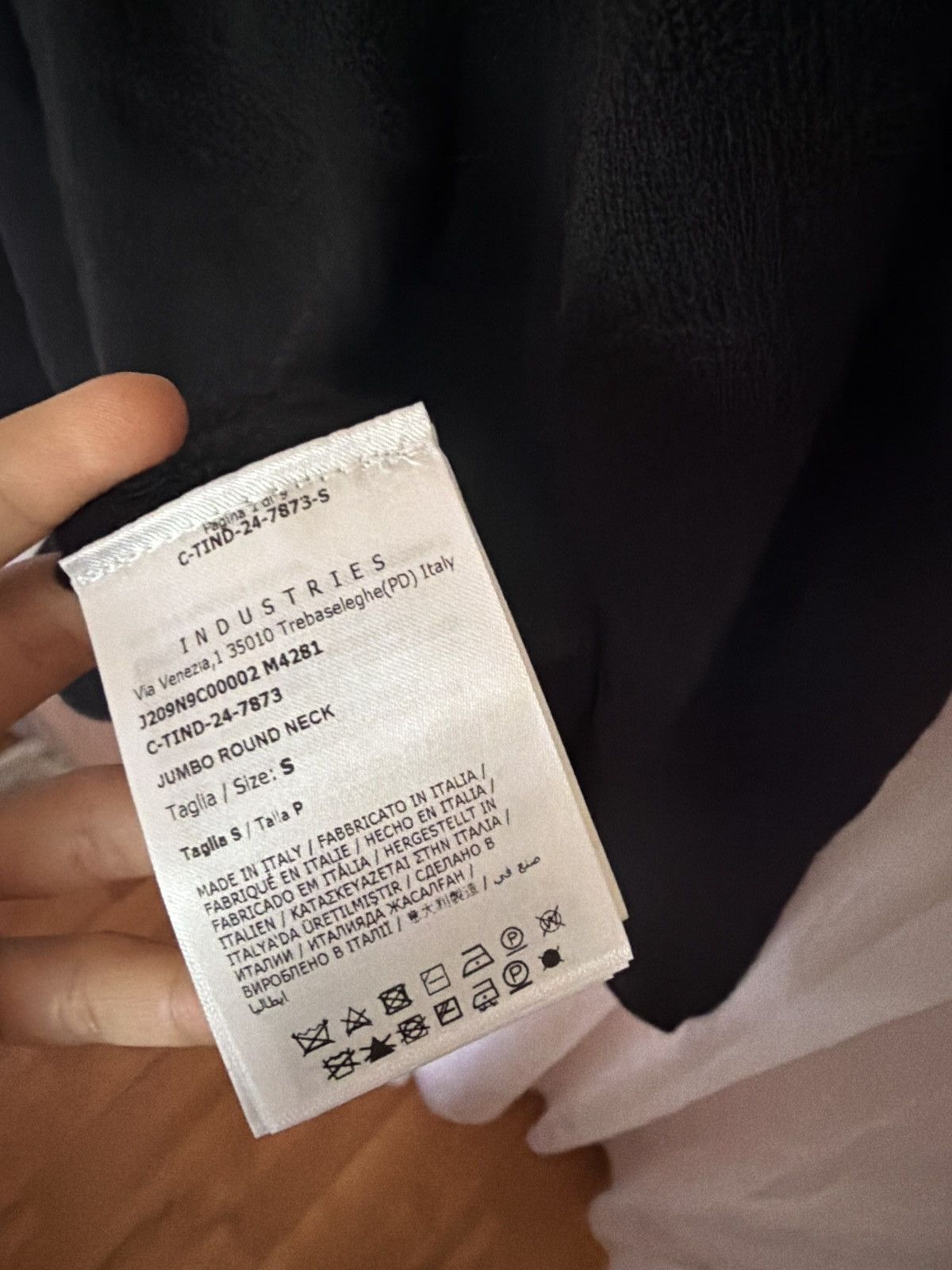 Moncler × Rick Owens Moncler x Rick Owens Black Wool & Cashmere Sweater — Size S Size US S / EU 44-46 / 1 - 7 Thumbnail