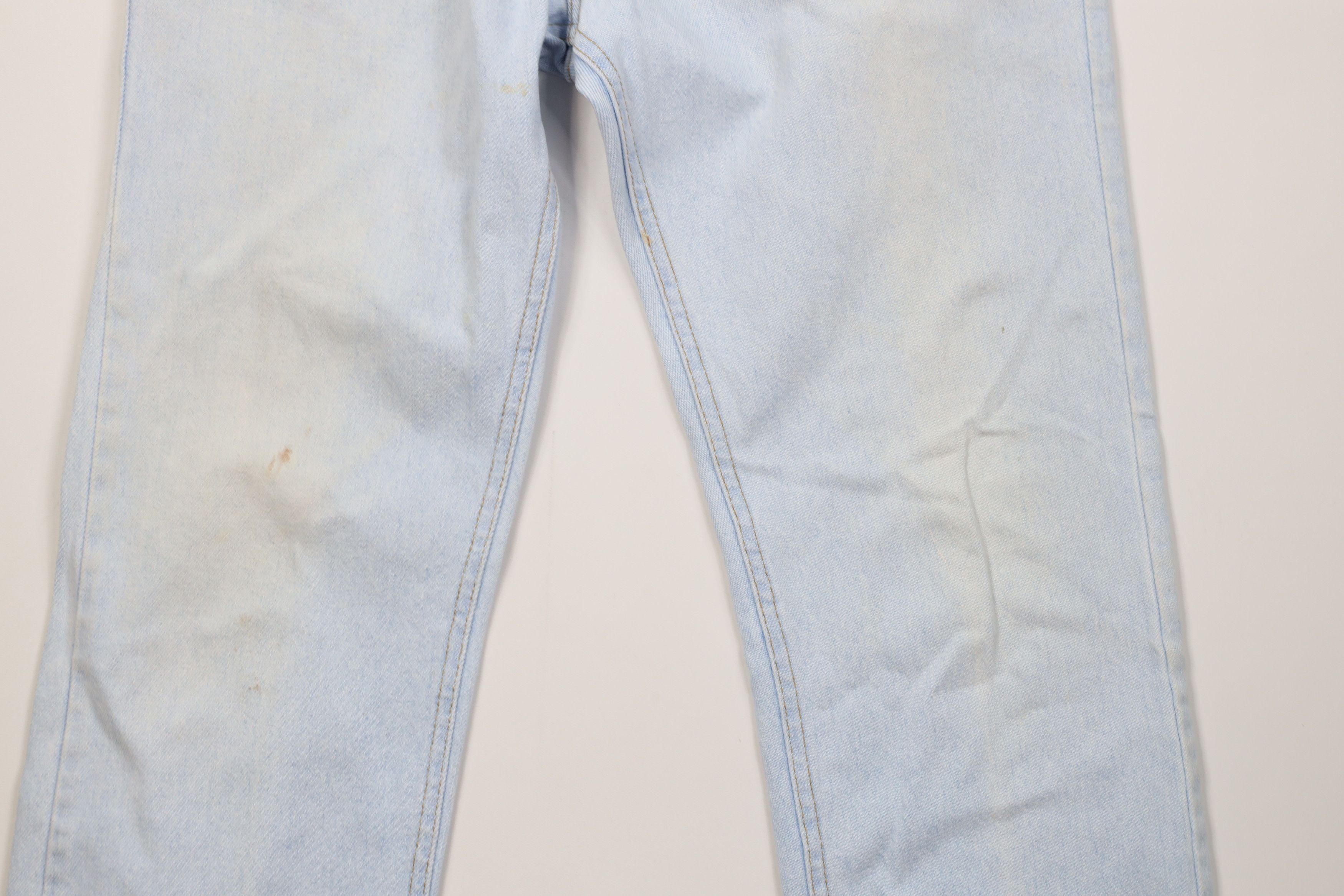 Lee Vintage 90s Lee Straight Leg Denim Jeans Light Wash USA Size US 34 / EU 50 - 4 Thumbnail