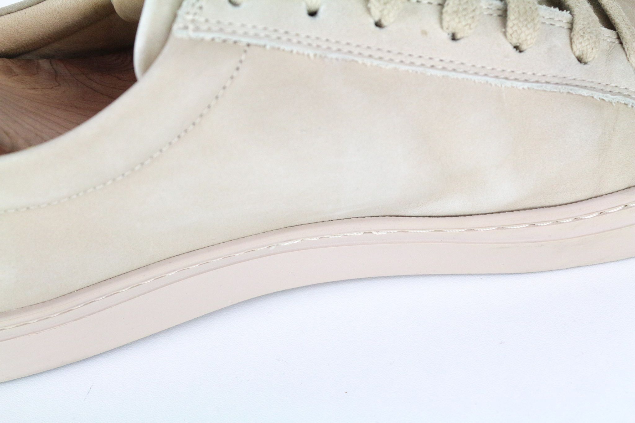 Suitsupply EU42 Light Brown Beige Leather Laced 72744 Size US 9 / EU 42 - 12 Thumbnail