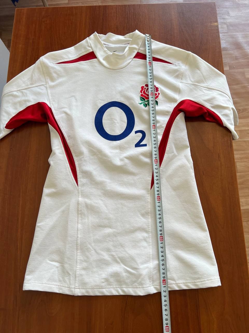 Vintage 2003/4 ENGLAND TEAM HOME RUGBY UNION NIKE JERSEY SHIRT SZ M Size US L / EU 52-54 / 3 - 23 Thumbnail