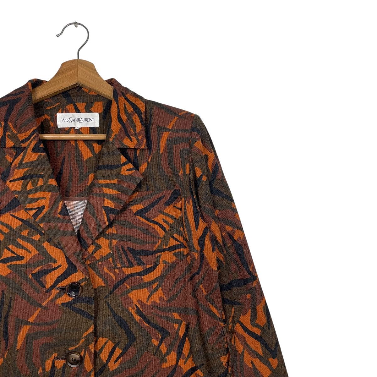 Yves Saint Laurent Yves Saint Laurent Abstract Design Jacket Size XS / US 0-2 / IT 36-38 - 5 Thumbnail