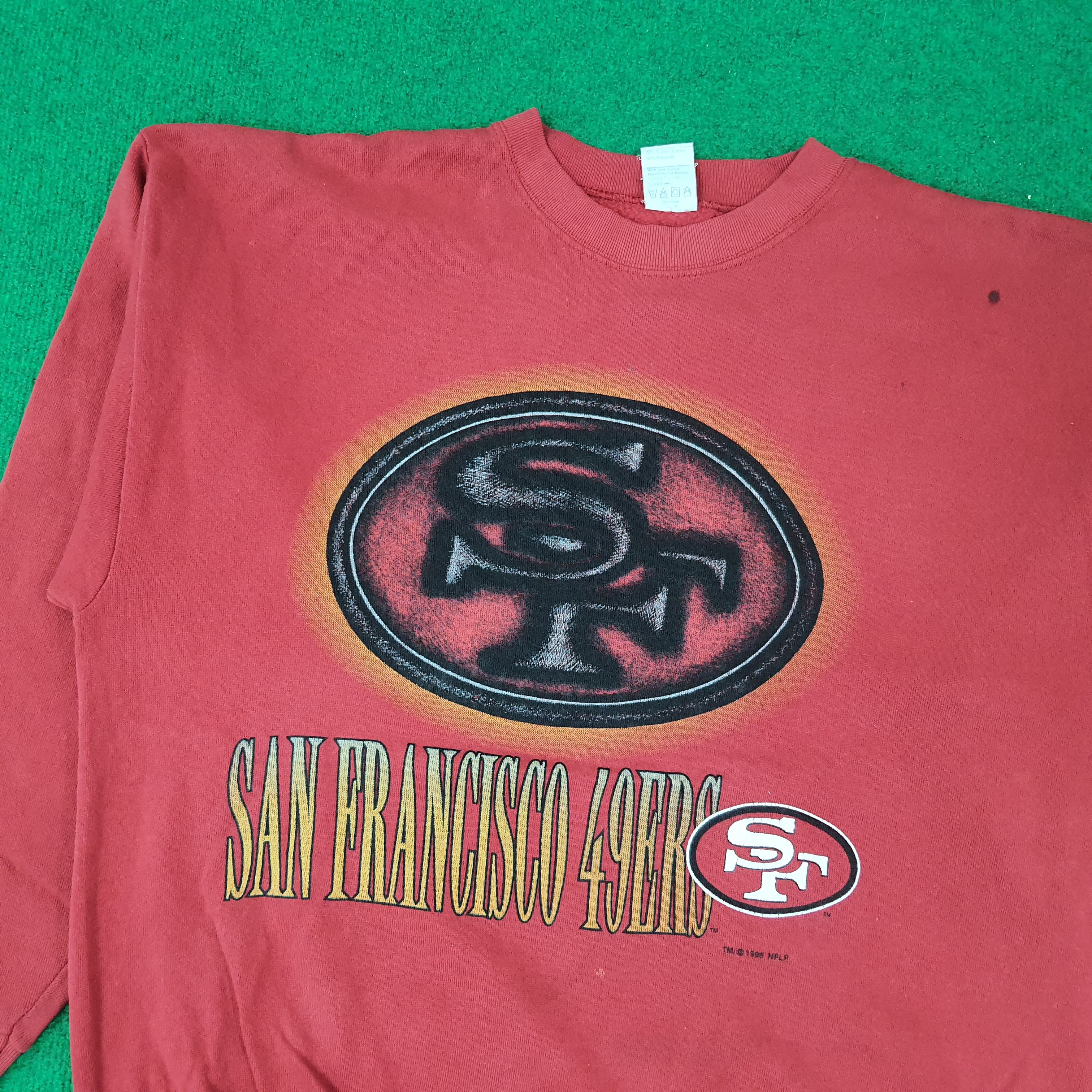 NFL Vintage San Francisco 49ers SF NFLP Sweatshirt C253N17 Size US L / EU 52-54 / 3 - 2 Thumbnail
