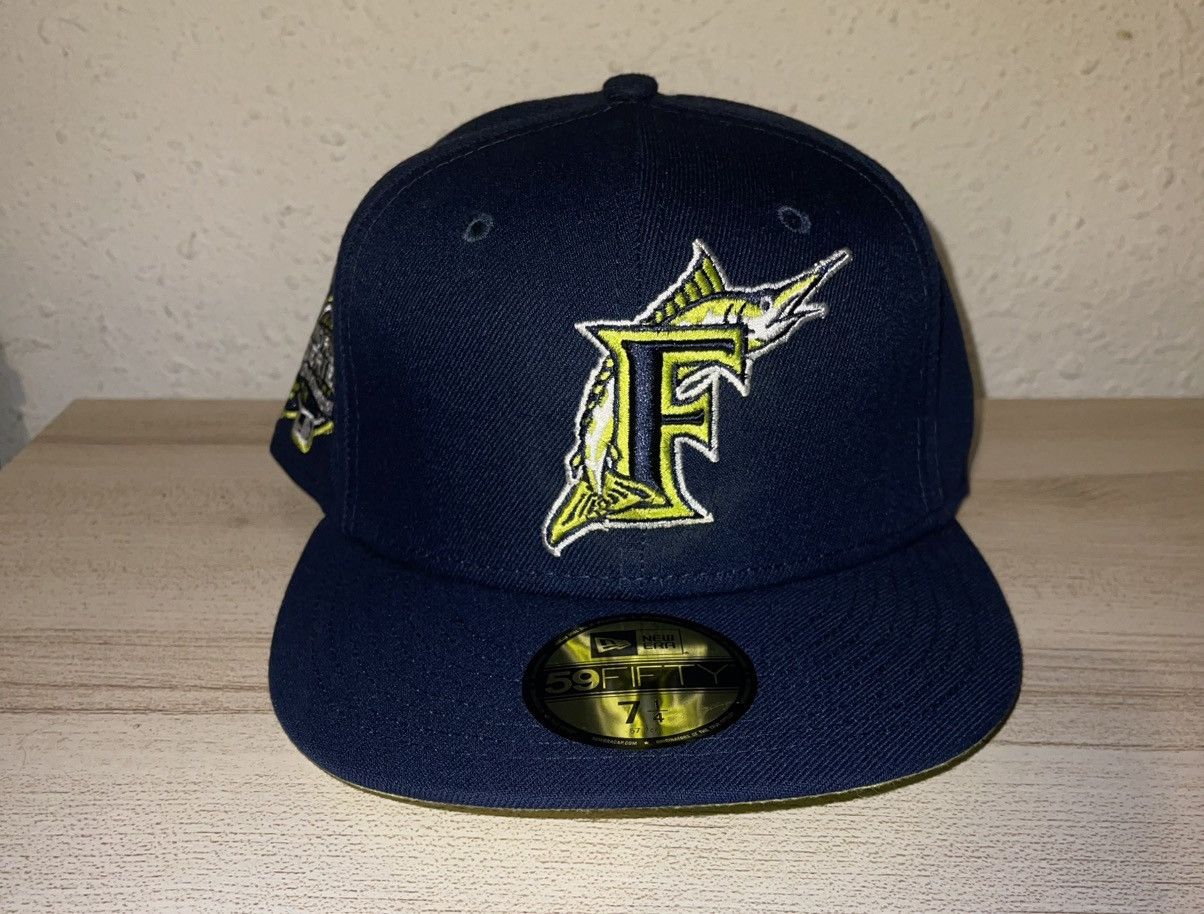 New Era Florida marlins fitted Size ONE SIZE - 1 Thumbnail