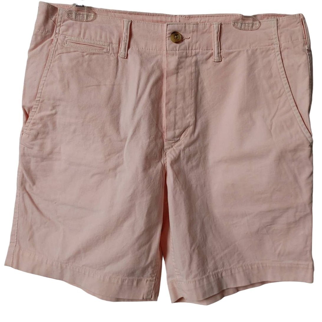 American Eagle Outfitters American Eagle Next Level Flex Shorts Sz 31 Men Salmon Pink Size US 31 - 1 Thumbnail