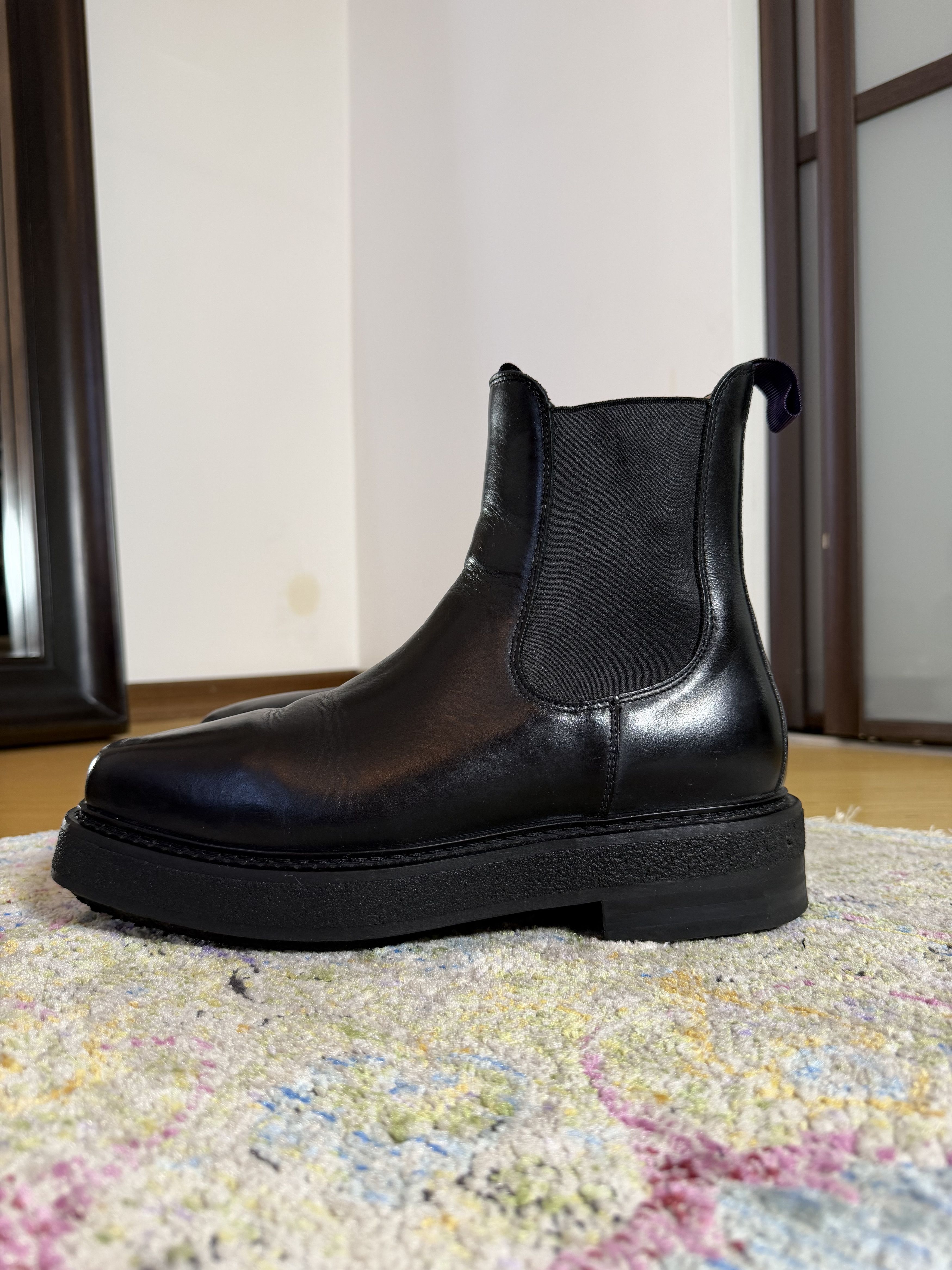 Eytys Ortega II Leather Black Boots