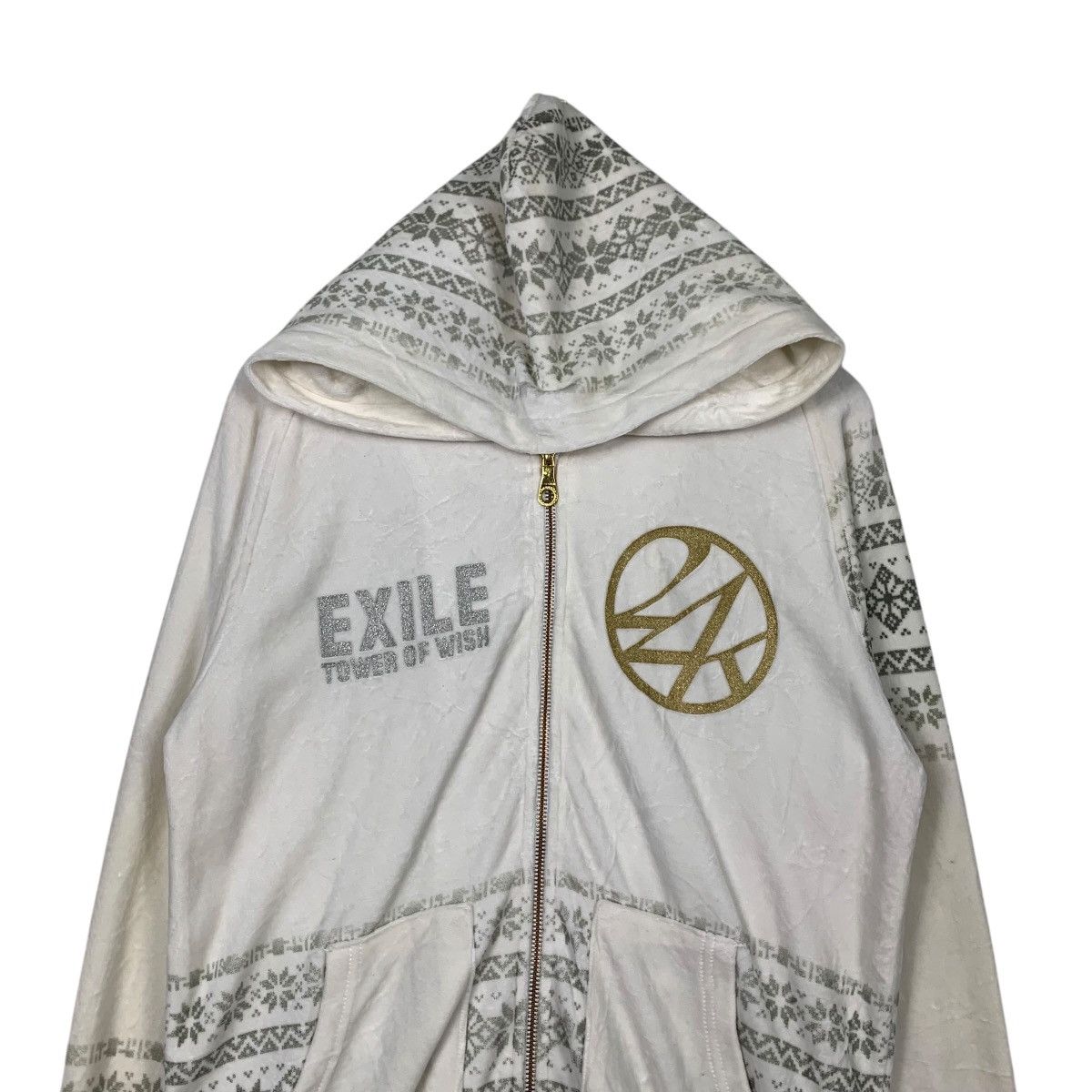 Japanese Brand 25 KARATS Exile Tower of Wish Fullprint Hoodies #2072-C90 Size US M / EU 48-50 / 2 - 2 Thumbnail