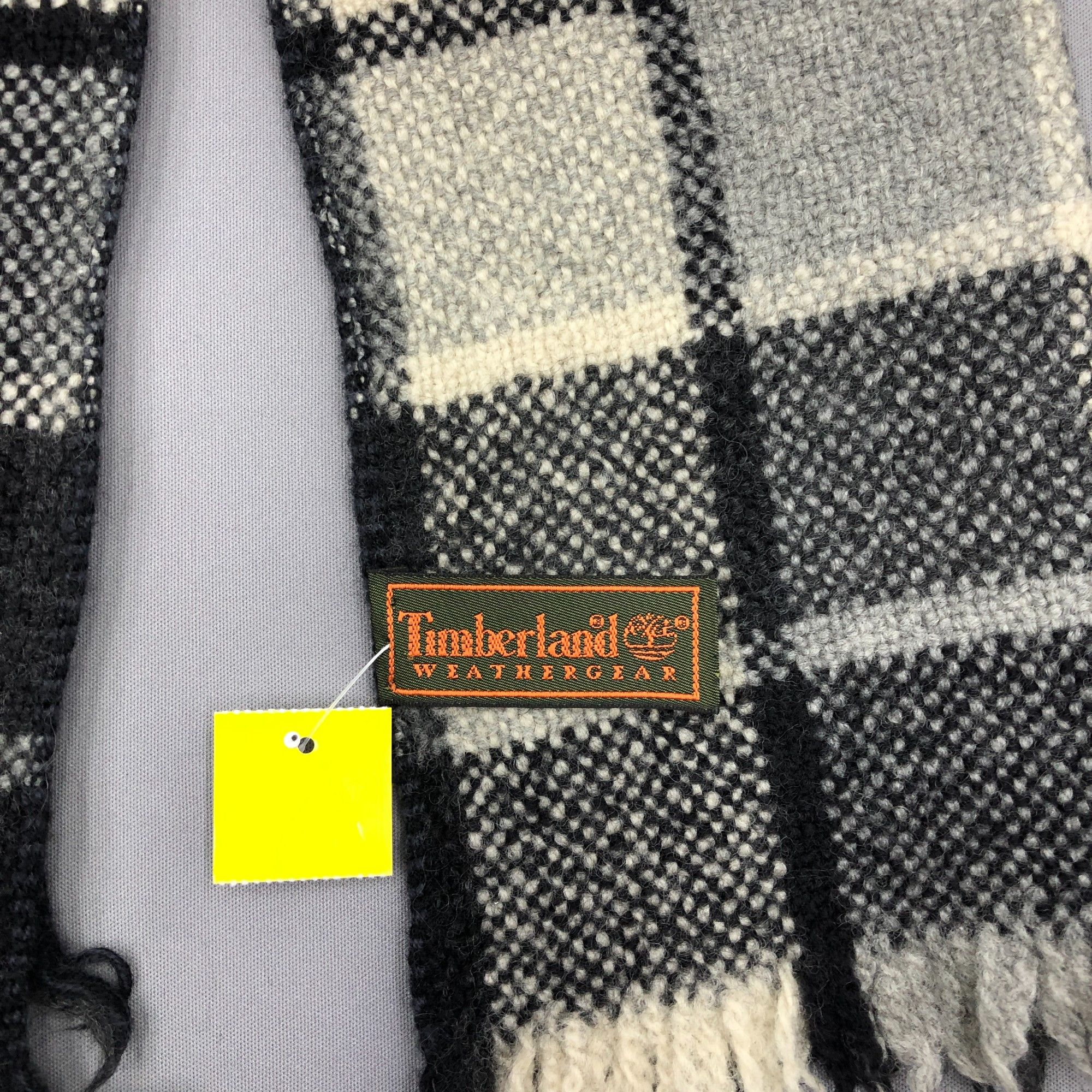 Timberland Vintage Timberland Scarf Muffler Knit Wool Cashmere Scarves Size ONE SIZE - 5 Thumbnail