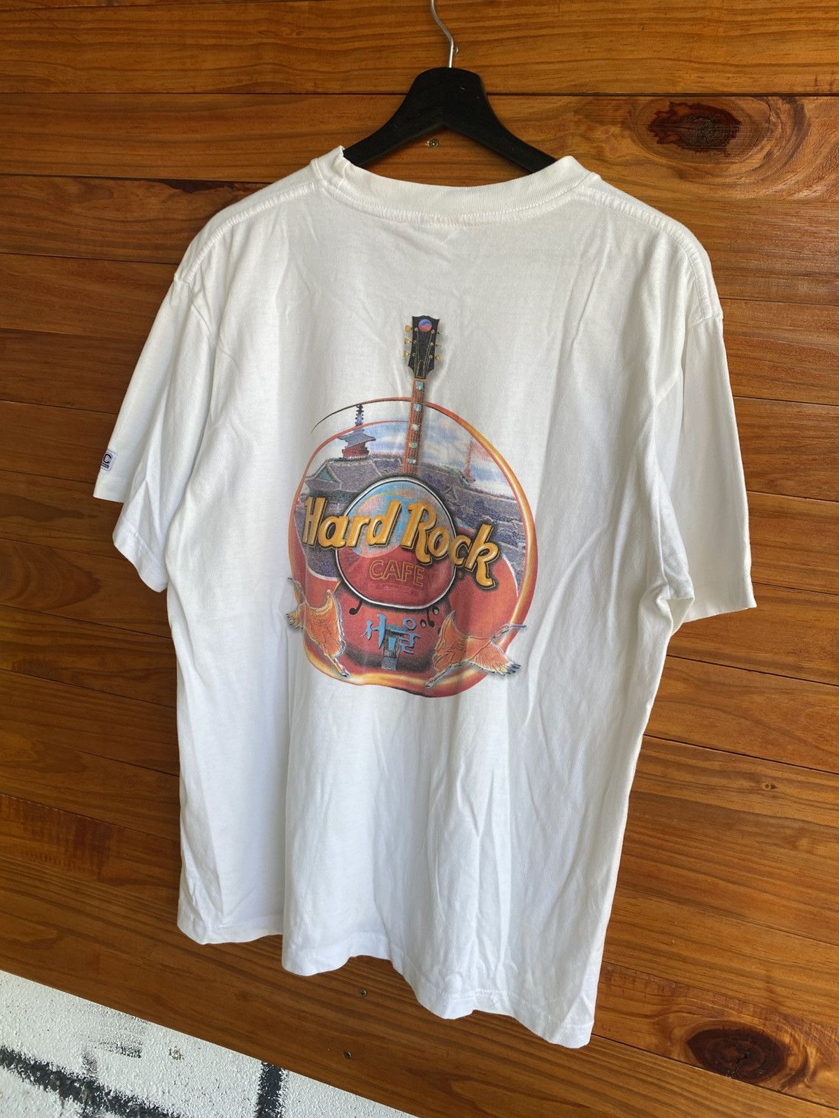 Hard Rock Cafe Vintage Hard Rock Cafe Seoul T-Shirt White 90s Collectible Size US M / EU 48-50 / 2 - 4 Thumbnail