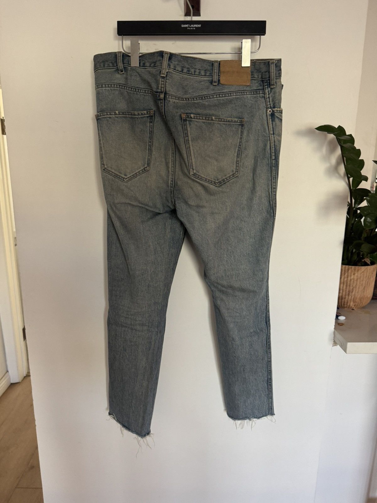 Celine Raw hem Sl003 Size US 34 / EU 50 - 3 Thumbnail