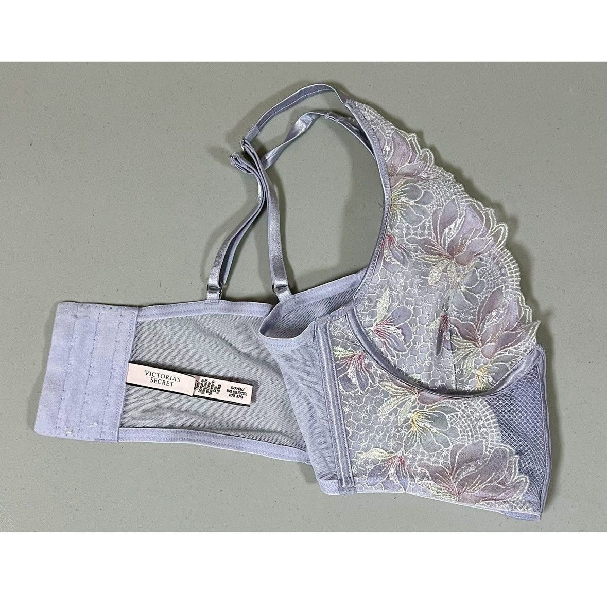 Victoria's Secret Lilac Lavender Floral Sheer Corset Bra Lingerie Size S 💜✨ Size S / US 4 / IT 40 - 5 Thumbnail