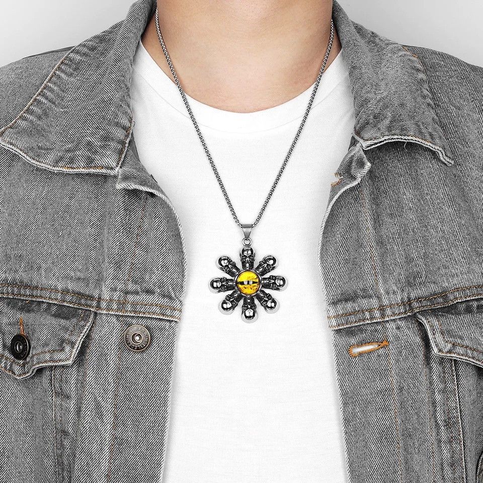 Jewelry Domineering Demon Eye Necklace Size ONE SIZE - 2 Thumbnail