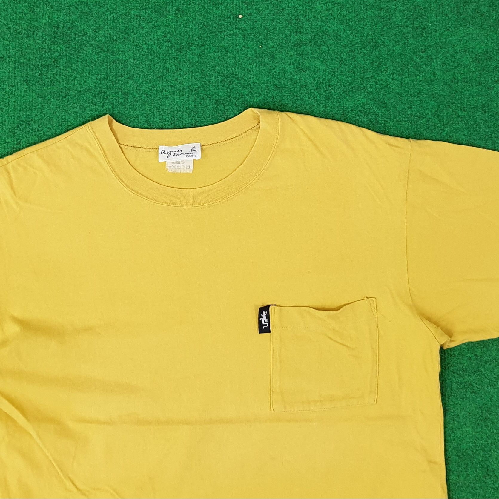 agnes b. Vintage Agnes b. Homme Paris Designer Tshirt C239N49 Size US L / EU 52-54 / 3 - 2 Thumbnail