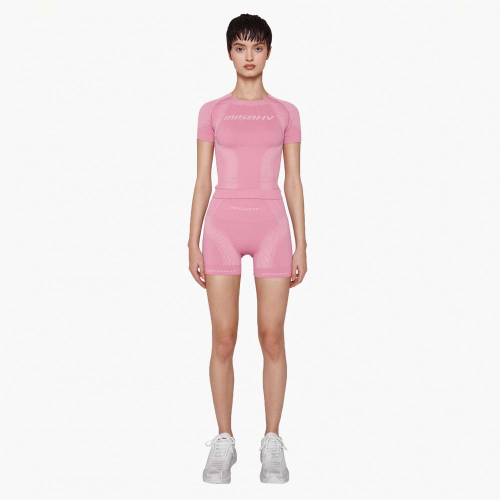 Misbhv o1mle0425 Sport T-Shirt in Bubblegum Size XS / US 0-2 / IT 36-38 - 2 Thumbnail
