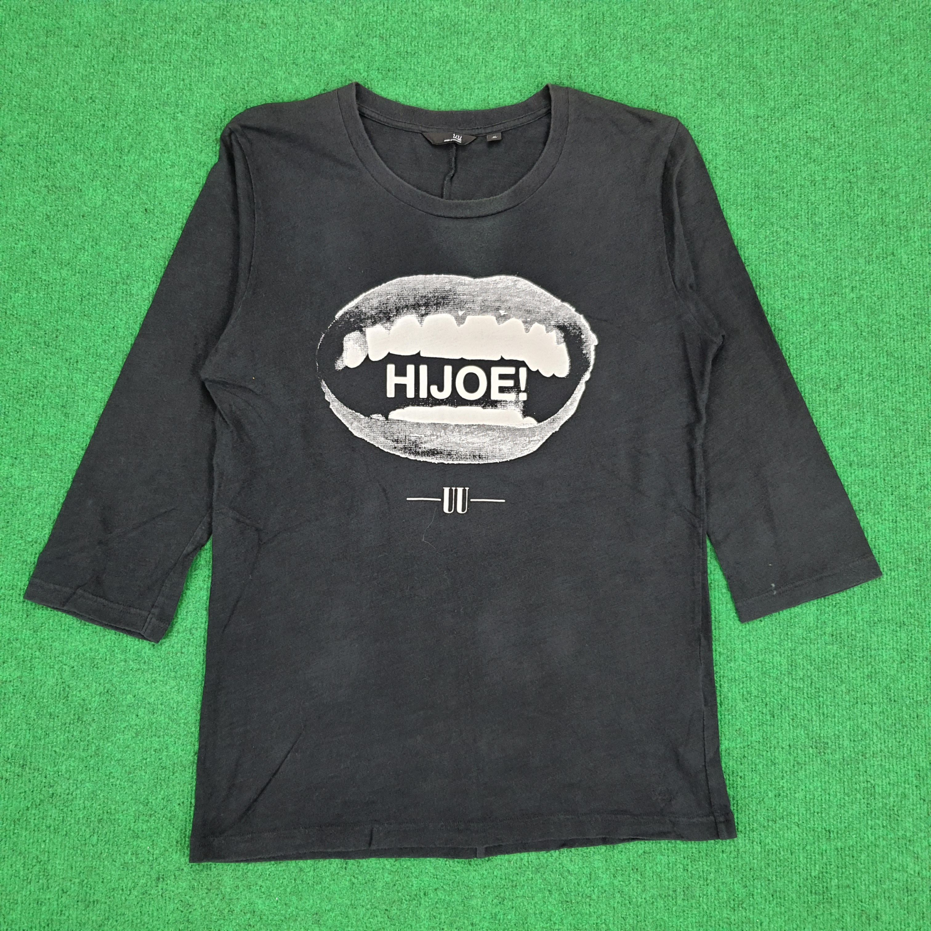 Japanese Brand × Undercover Vintage UU Uniqlo Undercover 3 Quater Sleeve T-shirt Size US M / EU 48-50 / 2 - 1 Thumbnail