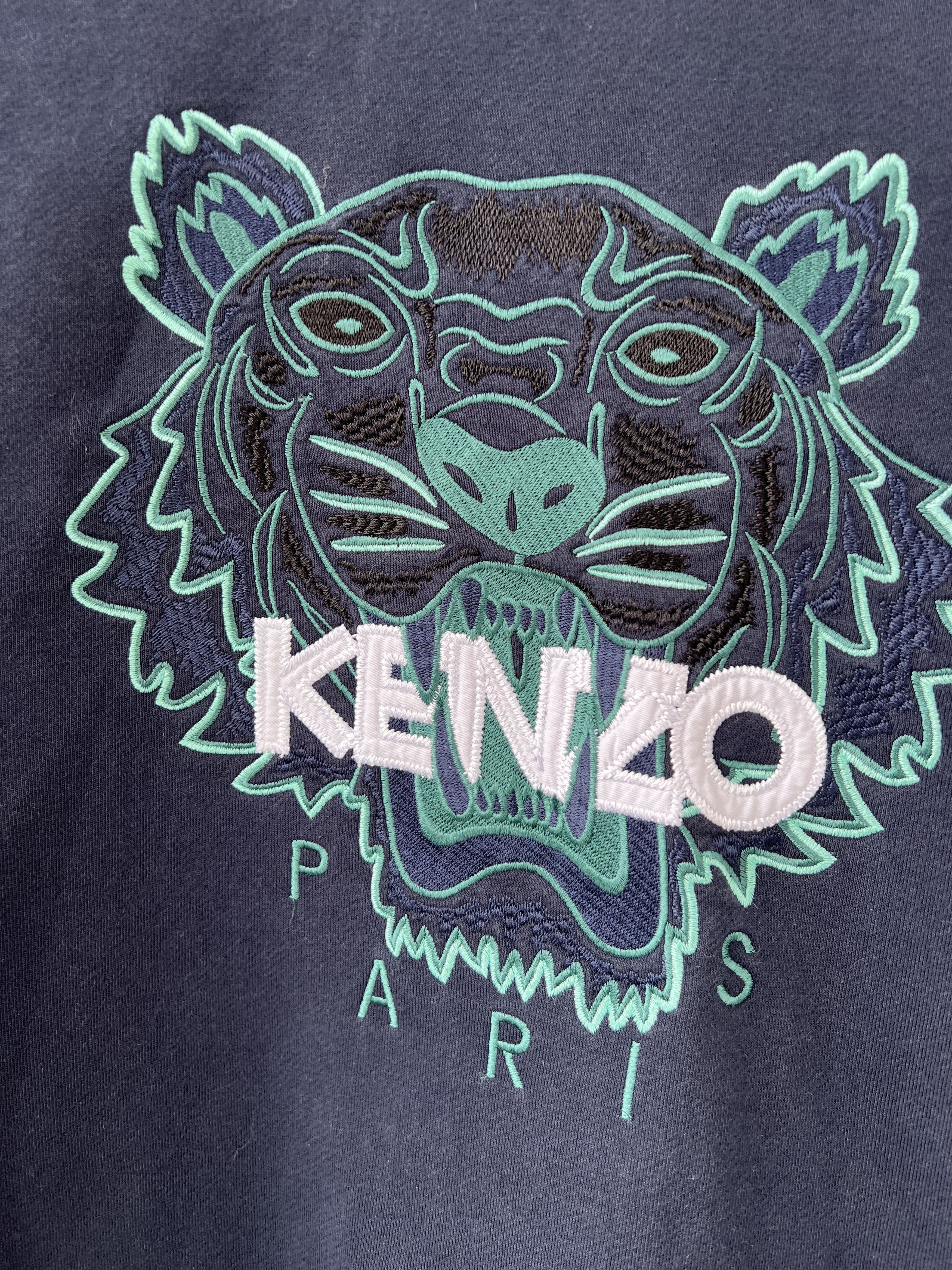 Kenzo Kenzo Tiger Logo Sweatshirt L Size US L / EU 52-54 / 3 - 2 Thumbnail