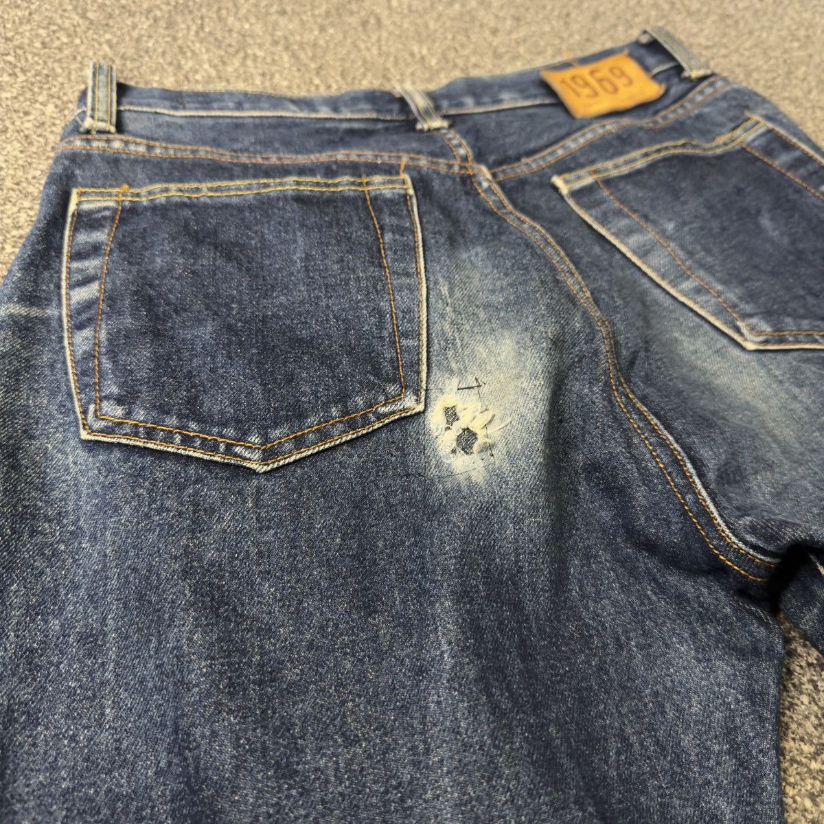 Denim & Co. 90s Gap S102571 Blue Denim Pants Made in Italy W31 L34 Size US 31 - 10 Thumbnail