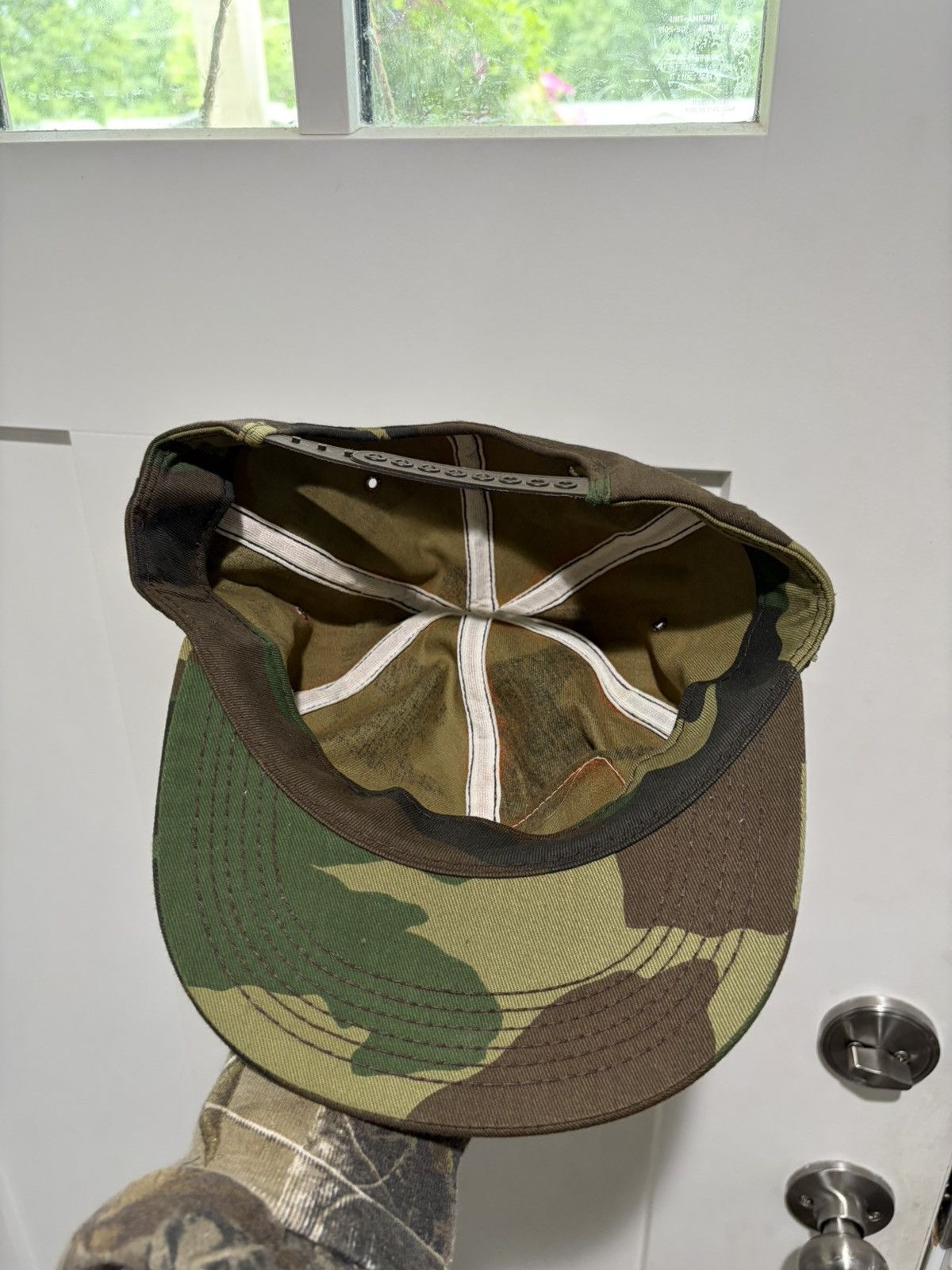 Vintage Vintage K-Products Goulds Pumps Inc. Camo Snapback Hat Size ONE SIZE - 5 Thumbnail