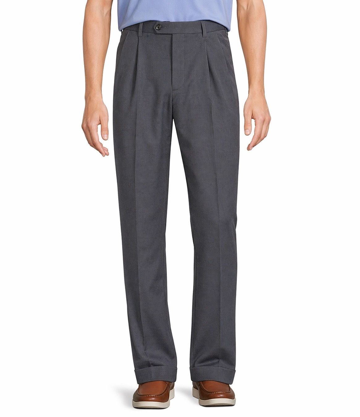 Ralph Lauren Ralph Lauren Grey Pleated Dress Trouser Pants Size 40x30 Size US 40 / EU 56 - 2 Thumbnail