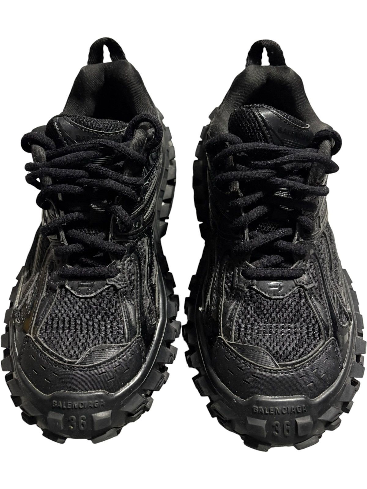 Balenciaga SS22 6 Balenciaga Defender Tire Sneaker Stomper Track shoes Size US 6 / EU 39 - 3 Thumbnail