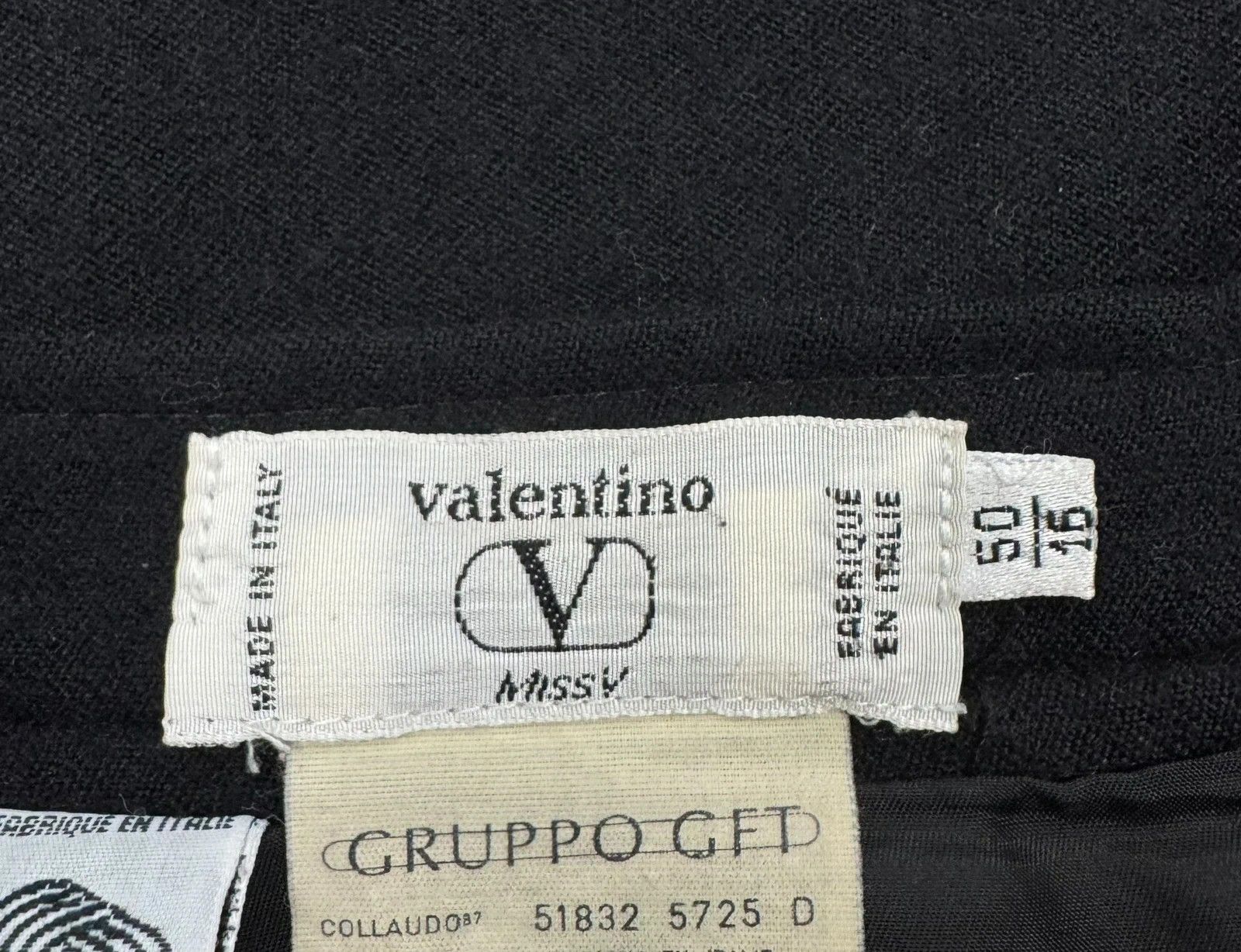 Valentino Valentino Vintage Skirt Knee-Length Wool size 16 Size 34" / US 12 / IT 48 - 13 Thumbnail