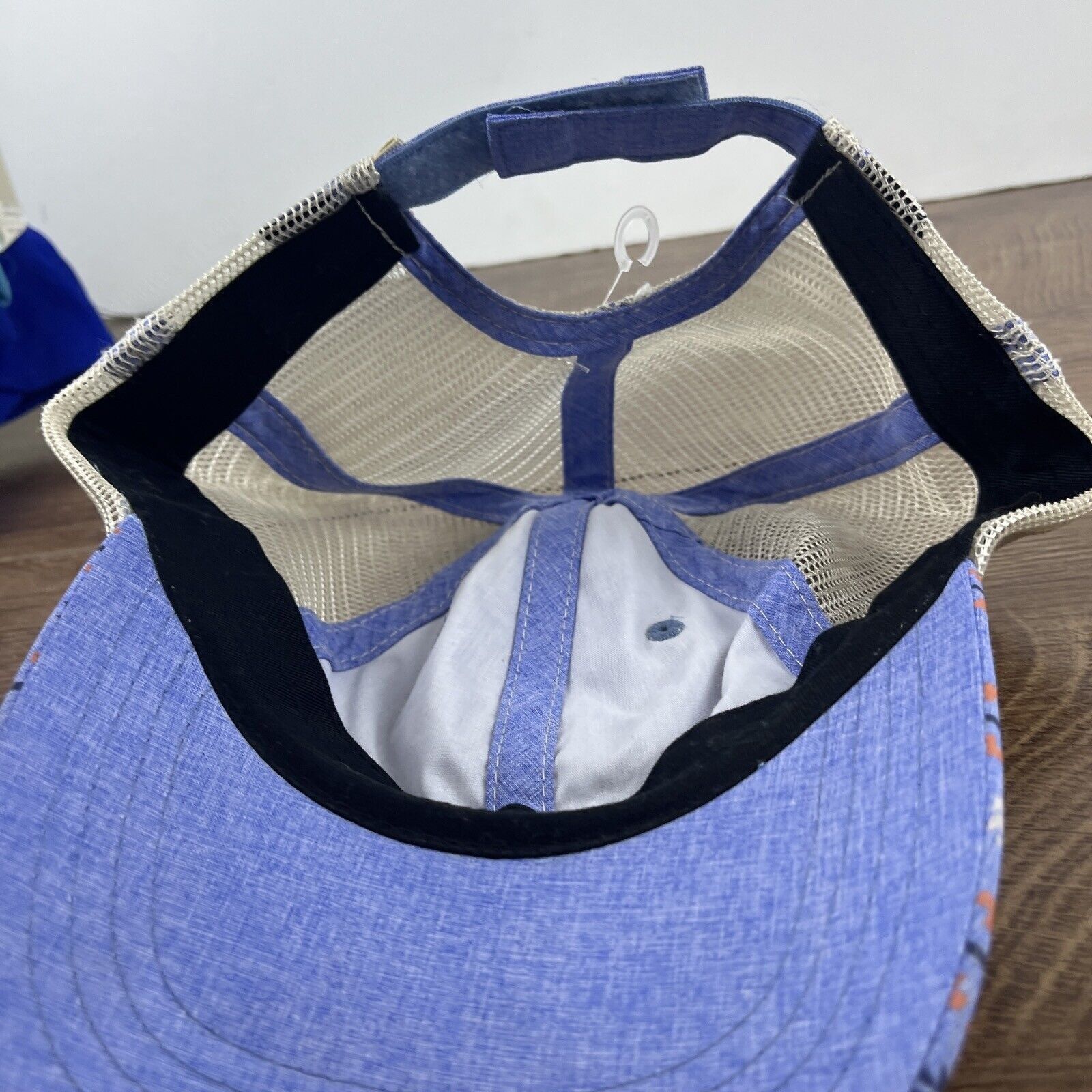 Other Aztec Blue Hat Blue Hat Adjustable Adult Size Hat Blue Cap Size ONE SIZE - 12 Thumbnail