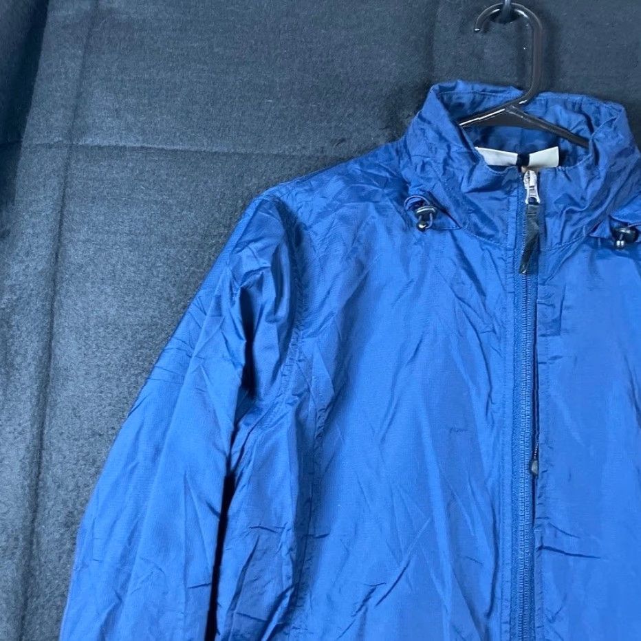 Adidas L.L. Bean Womens Jacket Windbreaker Navy Blue Full Zip 100% Nylon Medium Size M / US 6-8 / IT 42-44 - 4 Thumbnail