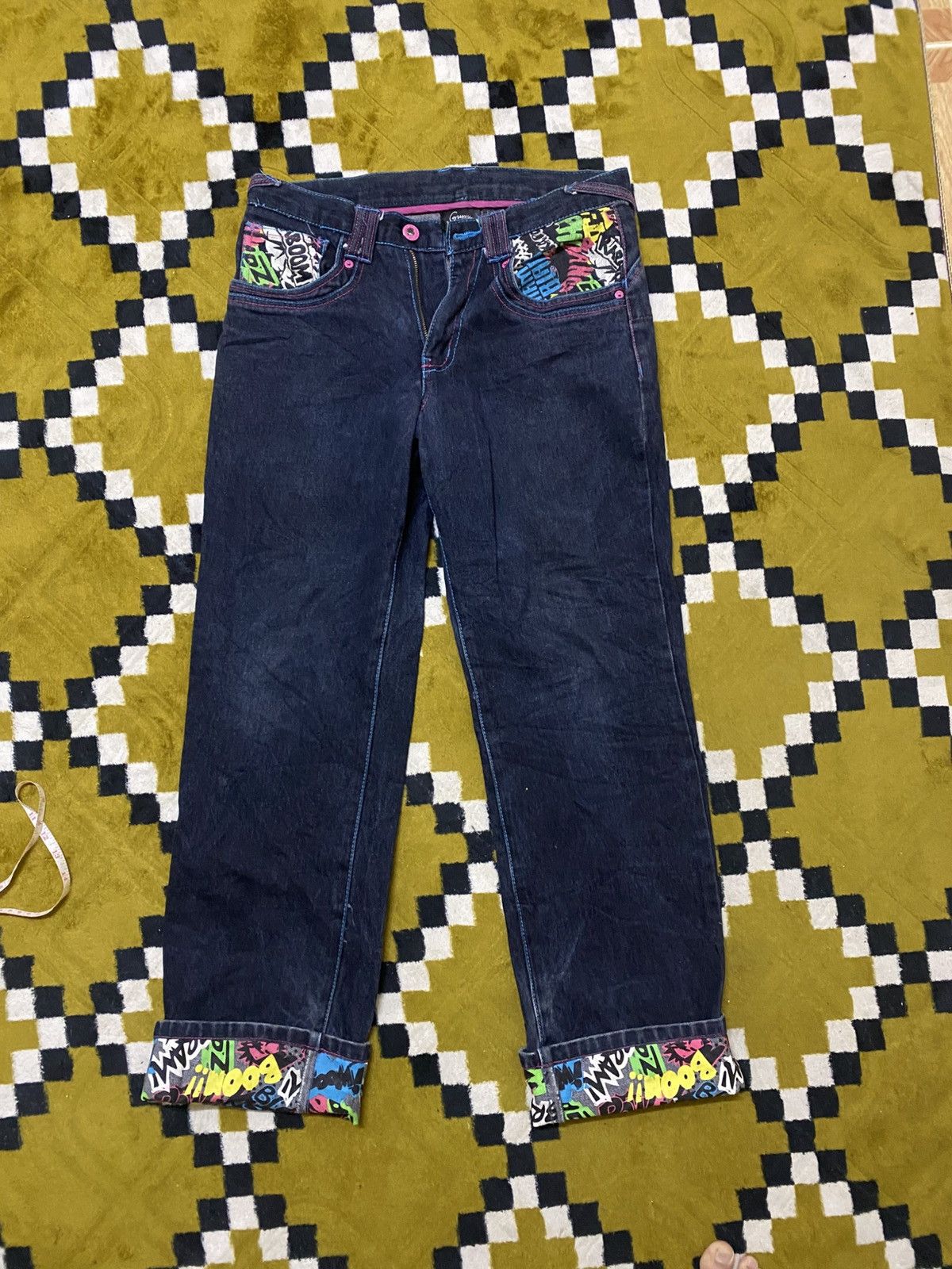 Japanese Brand Hysteric Glamour Design Denim Jeans Size US 32 / EU 48 - 2 Thumbnail