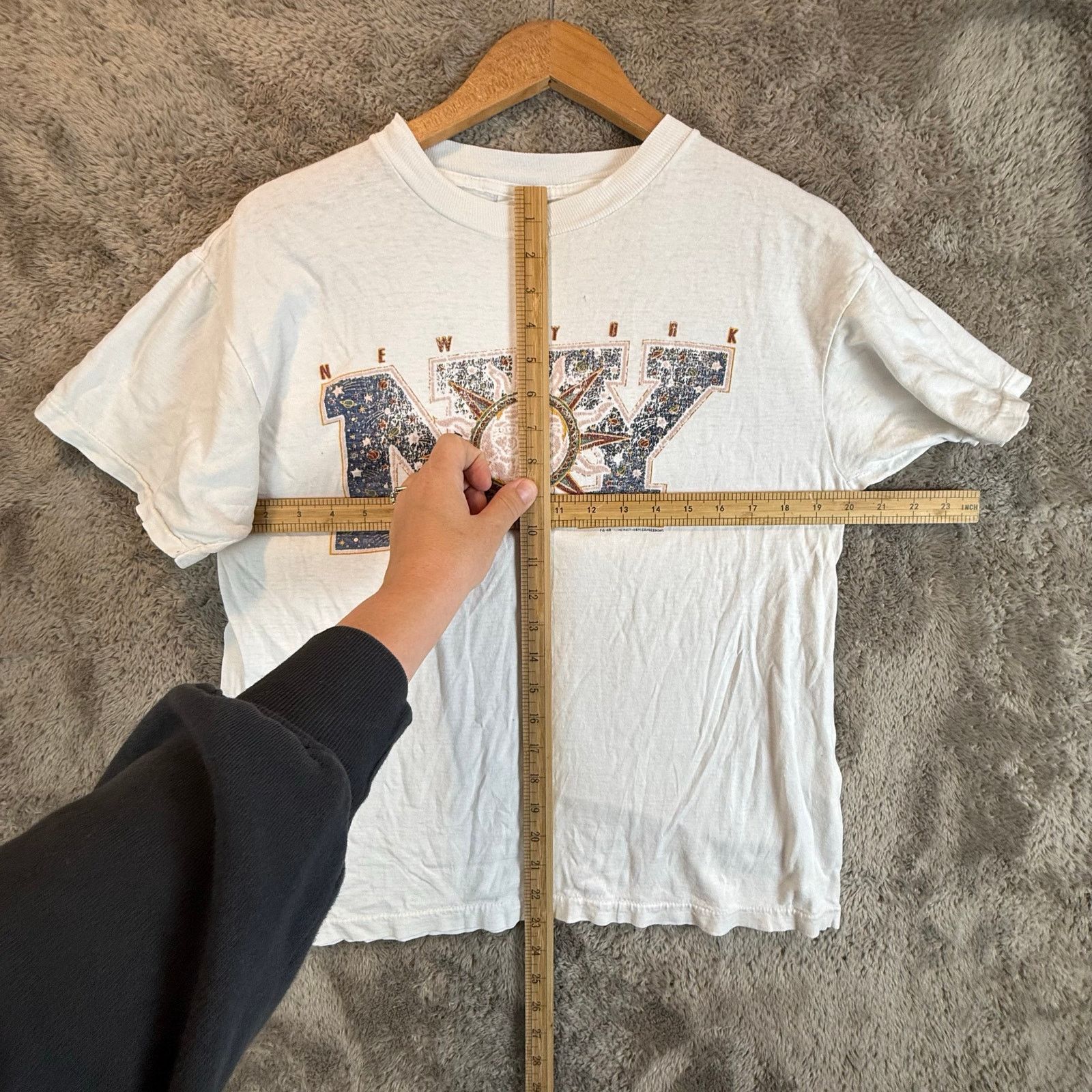 Other NY New York City Graphic Tee T Shirt Vintage Single Stitch Size M / US 6-8 / IT 42-44 - 7 Thumbnail