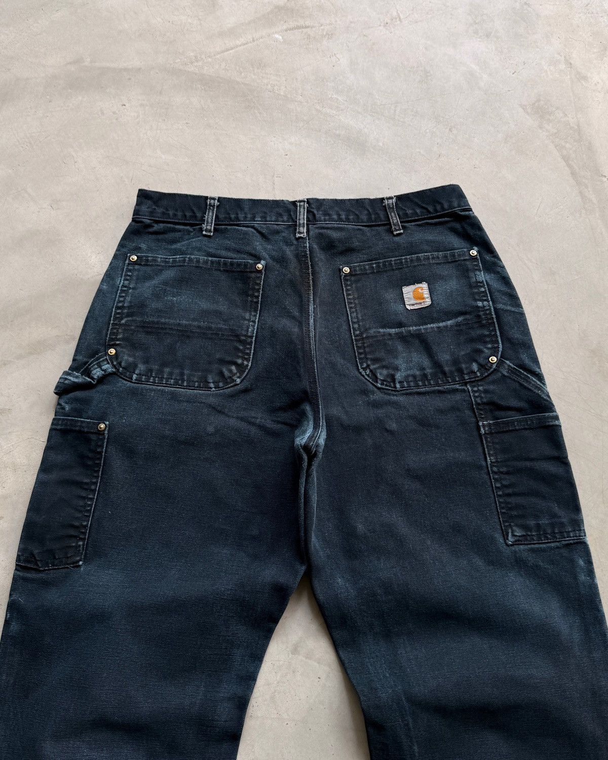 Carhartt Carhartt Doubleknee B01 Distressed Black Size US 34 / EU 50 - 9 Thumbnail