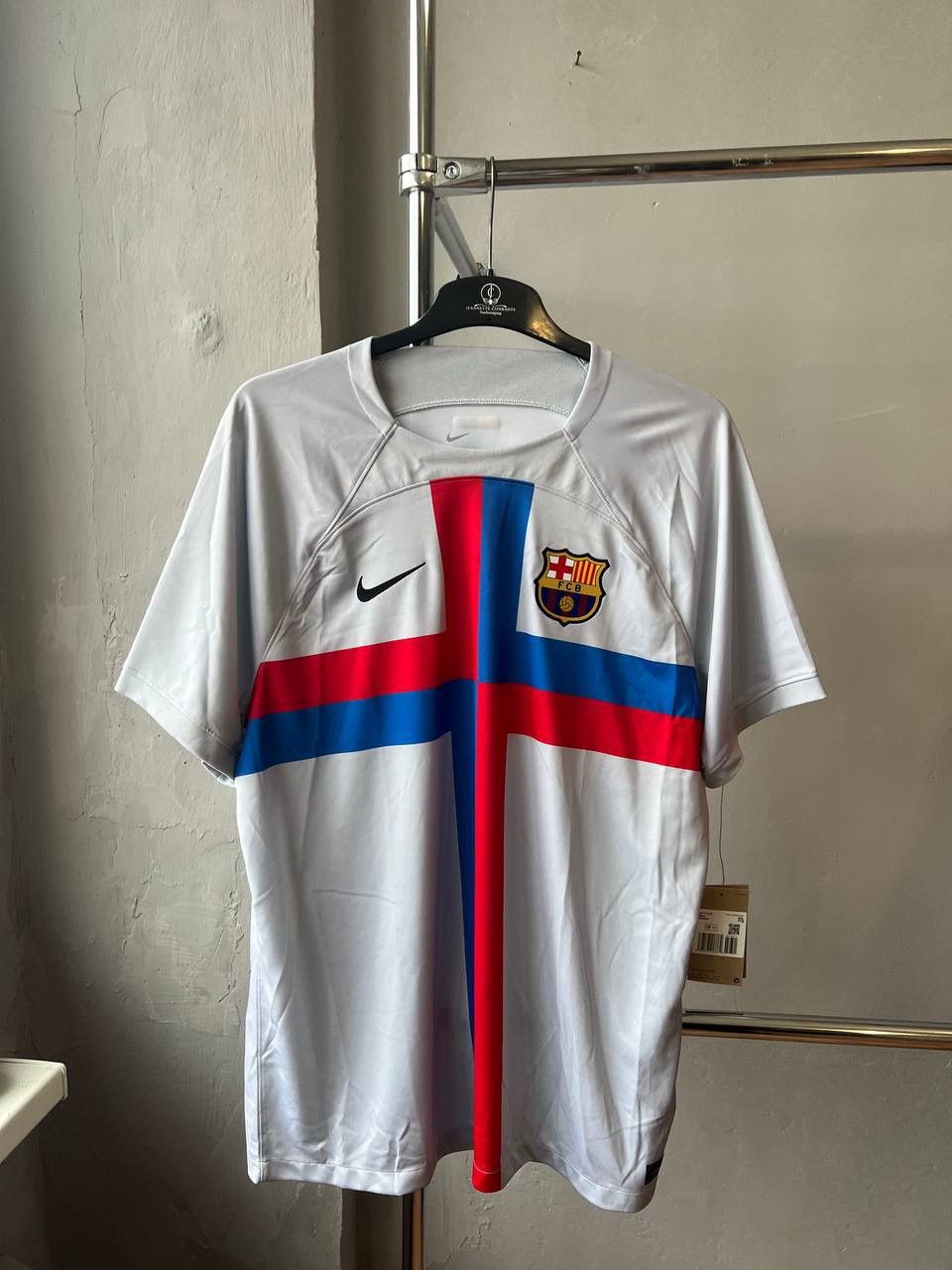 Nike NEW 2022/23 BARCELONA FC THIRD SOCCER JERSEY SHIRT SIZE XXL Size US XXL / EU 58 / 5 - 4 Thumbnail