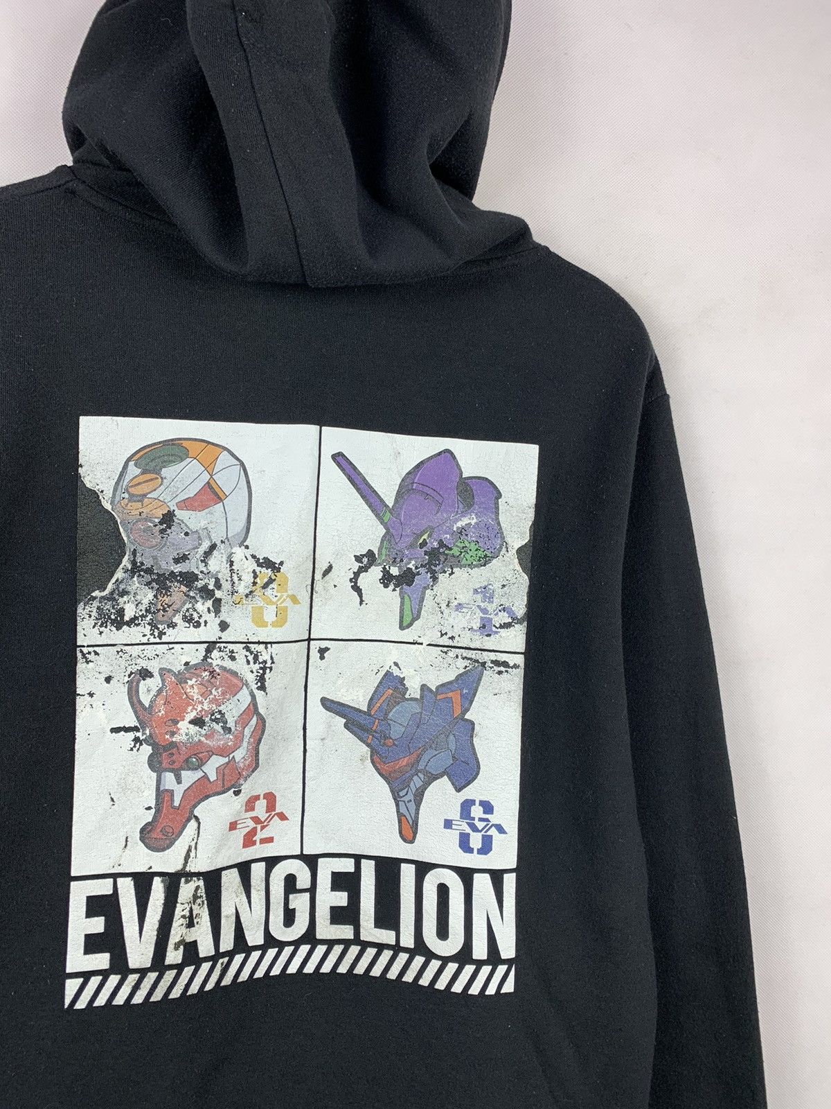 Anime × Japanese Brand Rare! Evangelion Anime Manga Hentai Cartoon Pullover Hoodie Size US L / EU 52-54 / 3 - 6 Thumbnail