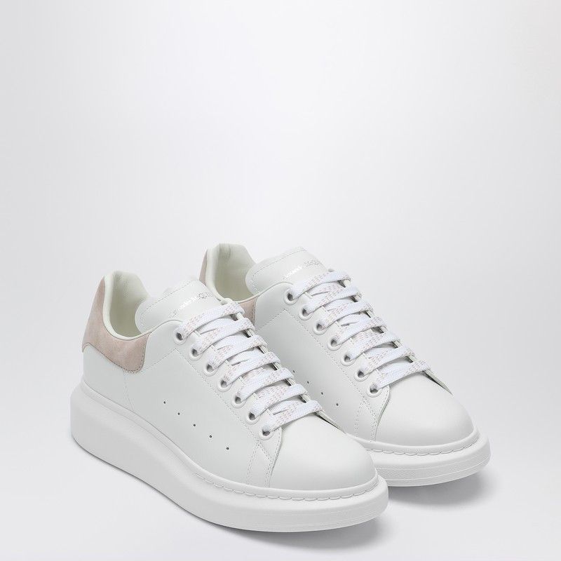 Alexander McQueen Alexander Mcqueen White And Patchouli Oversized Sneakers Size US 10 / IT 40 - 1 Thumbnail