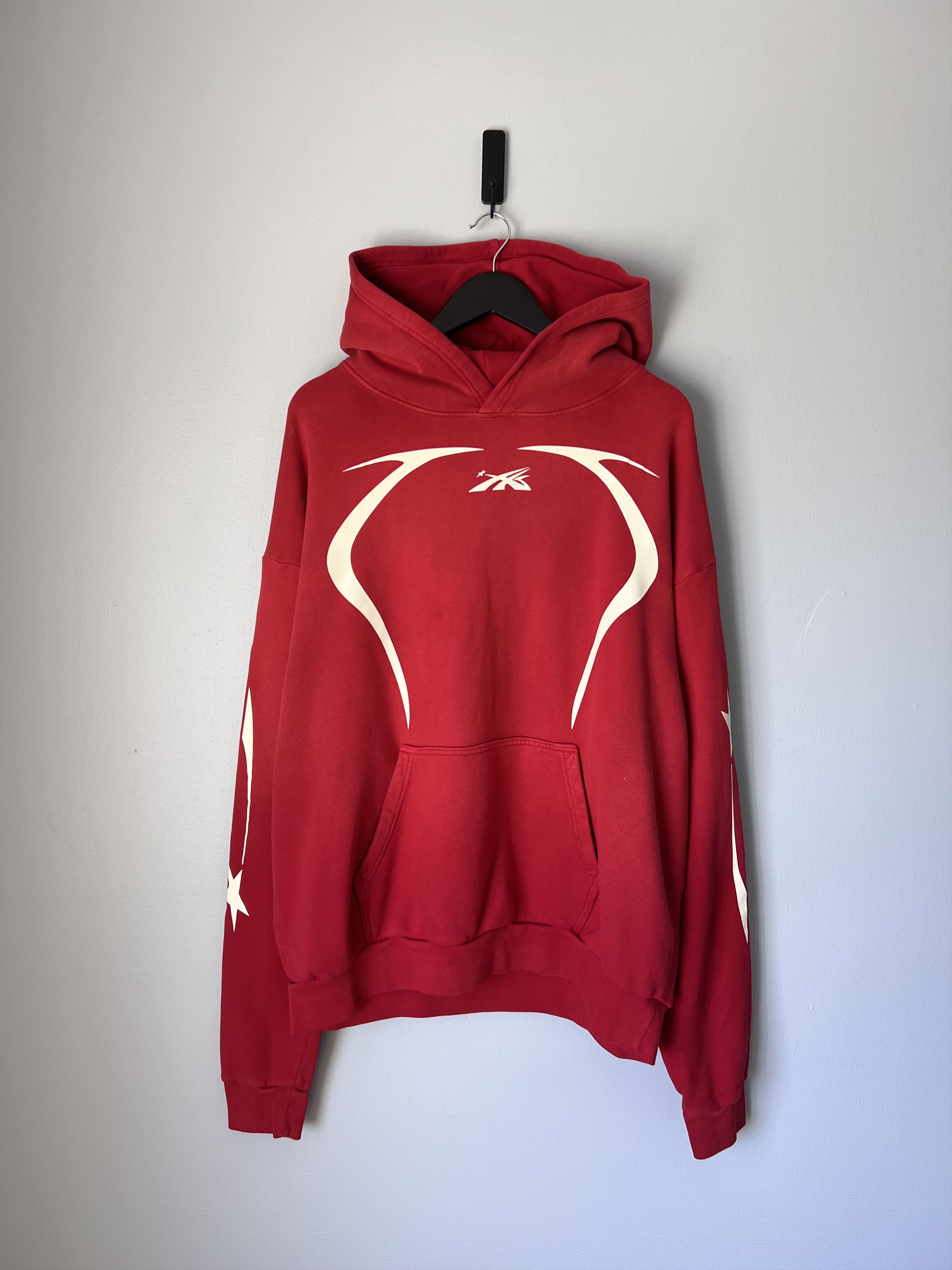 HELLSTAR Hellstar Sports Athlete Hoodie in Red | Grailed