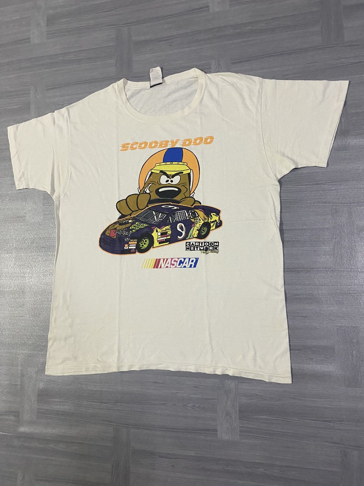 NASCAR Vintage Cartoon Network Scooby Doo Nascar Wacky Racing Size US XL / EU 56 / 4 - 2 Thumbnail