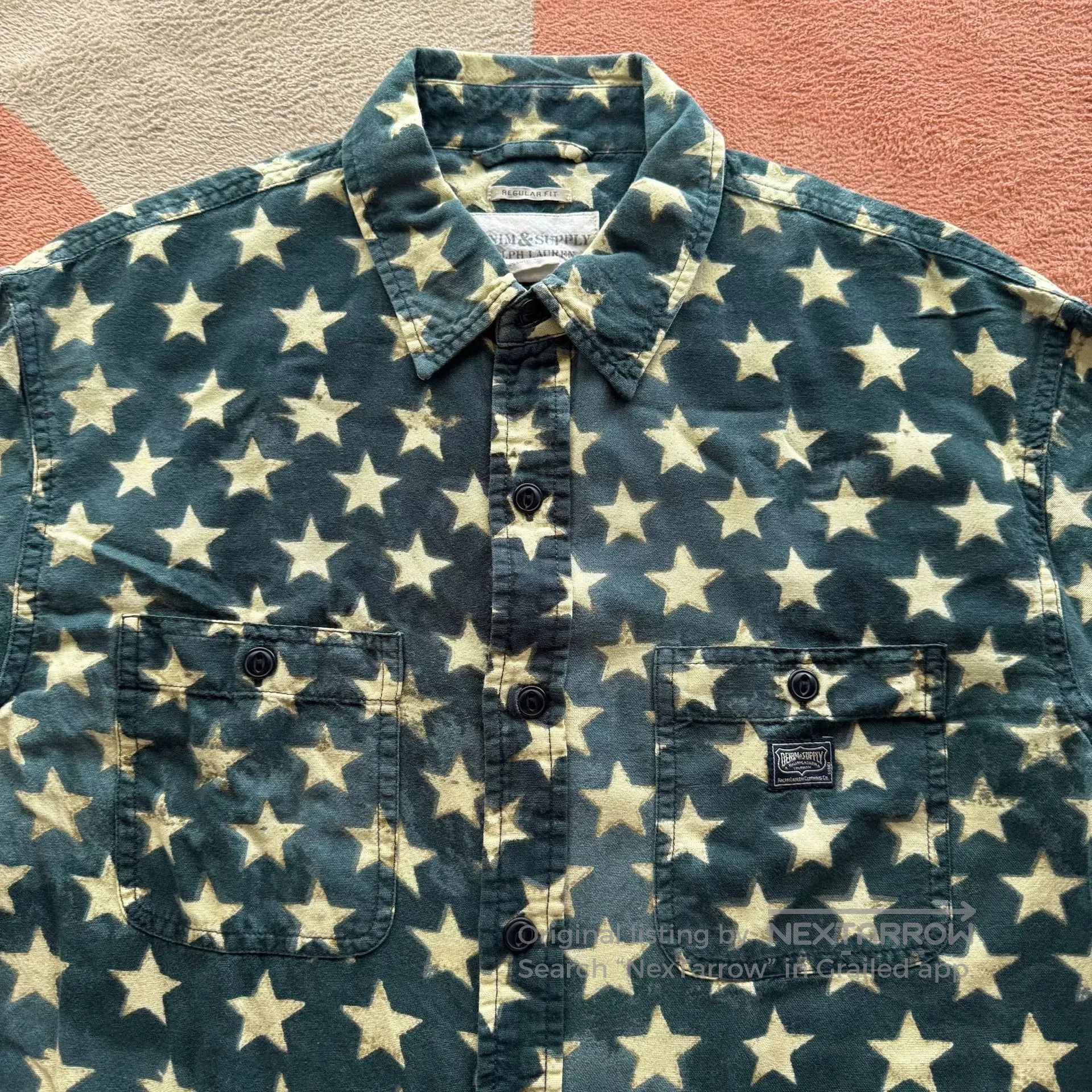 Denim & Supply Ralph Lauren Denim Supply Ralph Lauren Star Shirt. Size US M / EU 48-50 / 2 - 3 Thumbnail