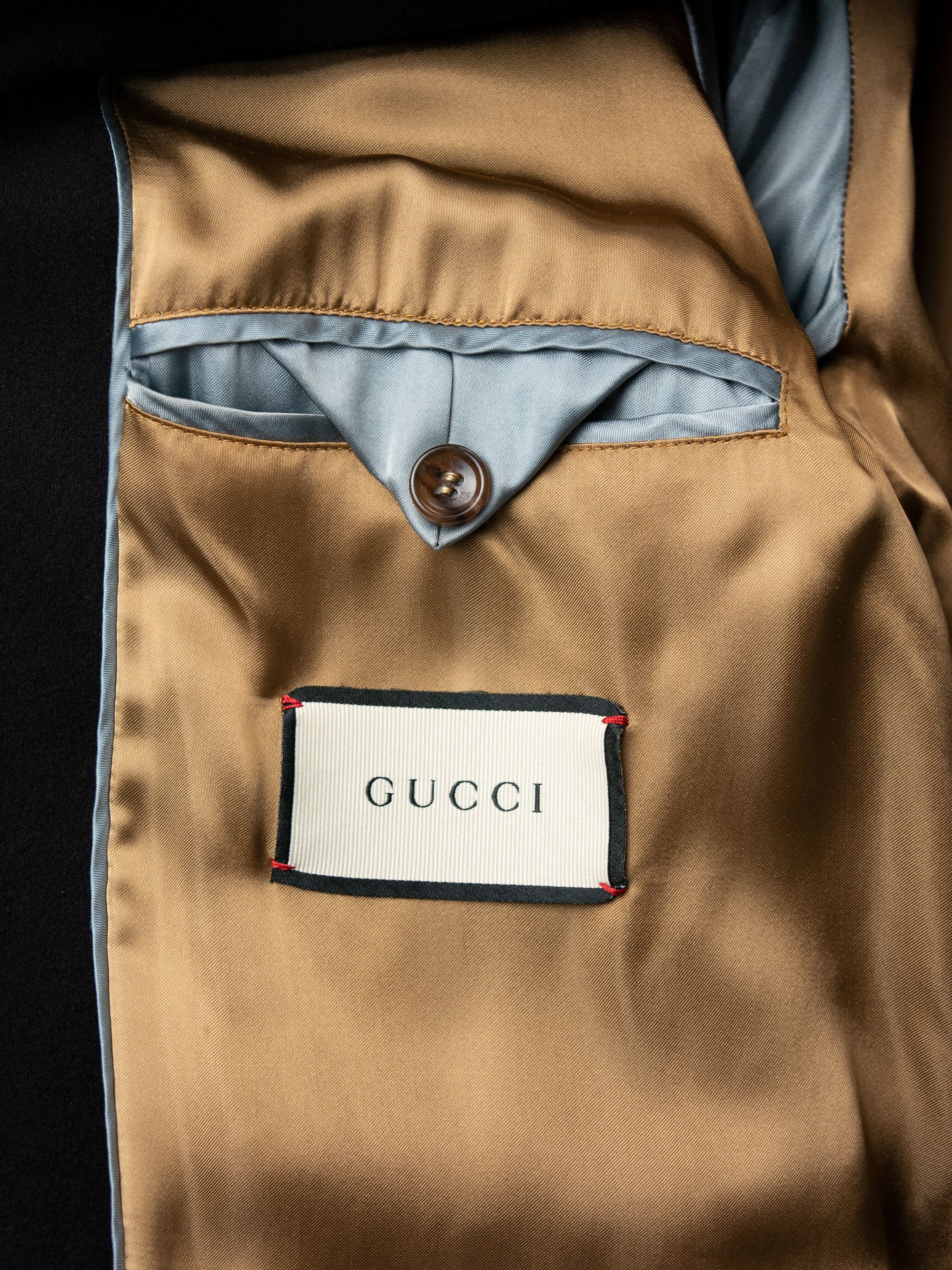 Gucci Gucci Cruise 2018 Bumble Bee embroidered wool college jacket Size US M / EU 48-50 / 2 - 7 Thumbnail