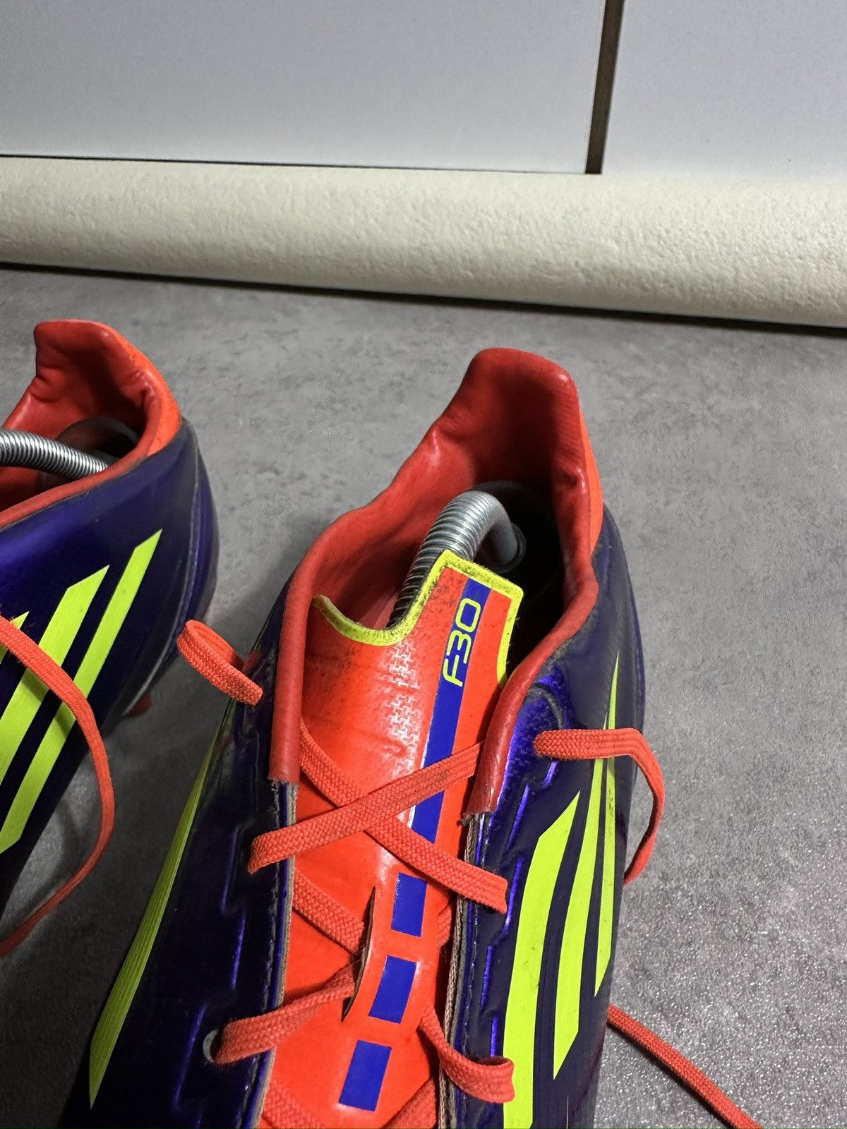 Adidas × Vintage Mens Vintage Boots Adidas F50 F30 2011 Size US 11.5 / EU 44-45 - 4 Thumbnail