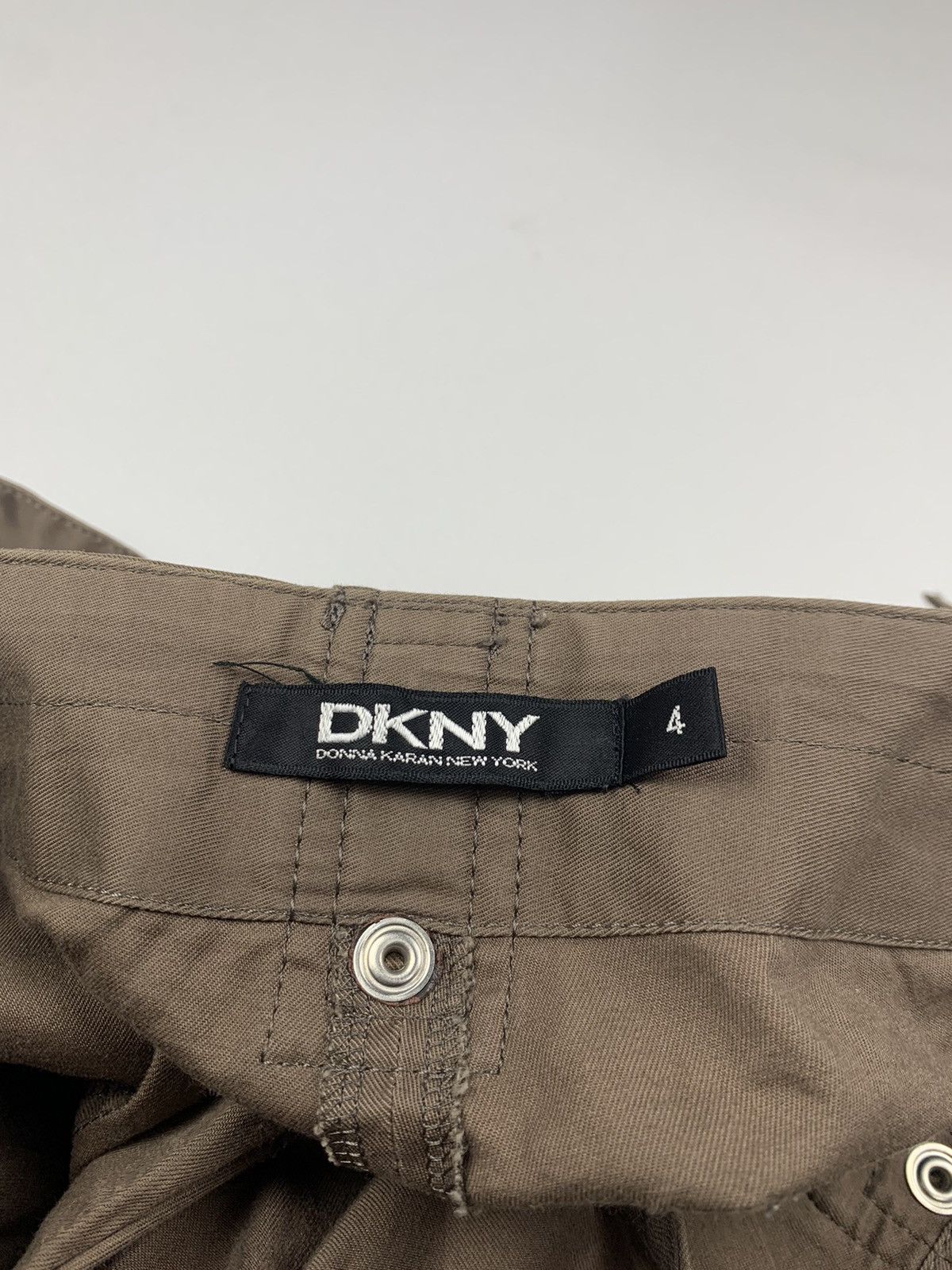 If Six Was Nine Dkny Belt BotCut Pants Size 28" / US 6 / IT 42 - 14 Thumbnail