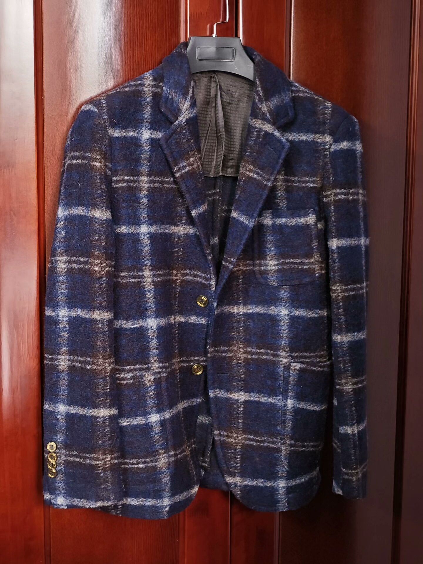 The Kooples Casual Italian Wool Blazer Size US M / EU 48-50 / 2 - 1 Thumbnail