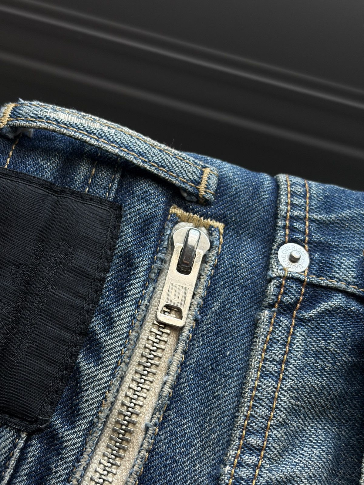 Undercover AW09 “Earmuff Maniac” Side Zip Denim Size US 31 - 7 Thumbnail