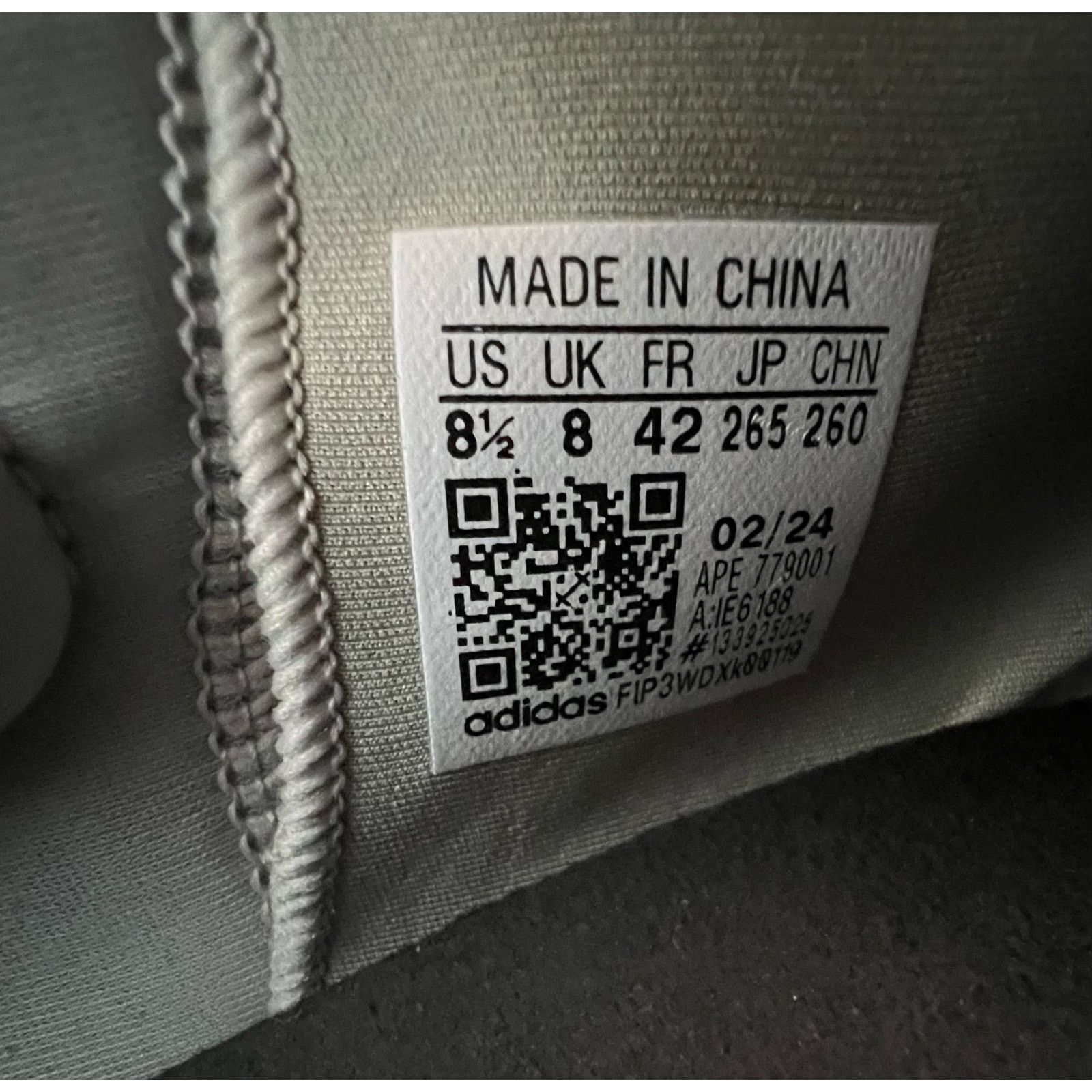 Adidas Fear Of God Athletics x Adidas I BASKETBALL “Sesame Carbon” Size US 8.5 / EU 41-42 - 7 Thumbnail