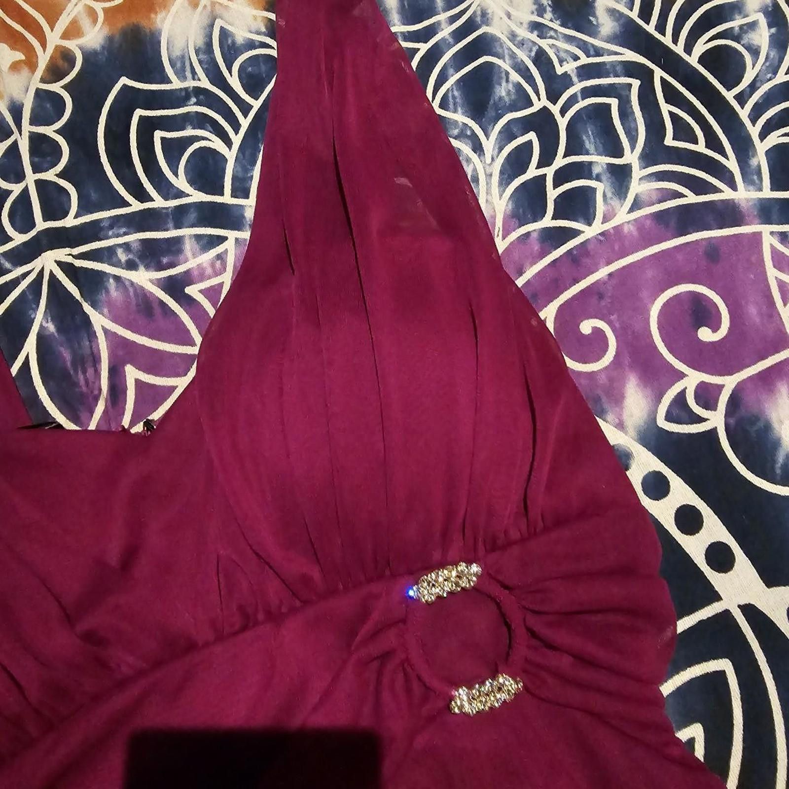 Designer Betsy & Adam Women's Formal Fusia Dress Size 12 Size XL / US 12-14 / IT 48-50 - 5 Thumbnail