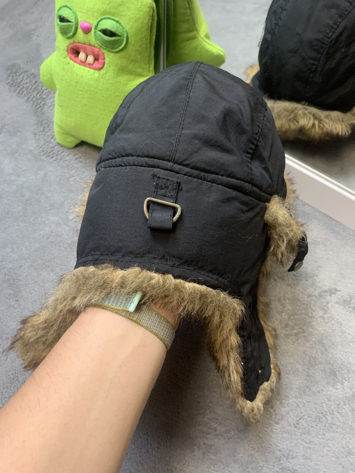 Hysteric Glamour × Vintage Vintage Y2K Japanese brand Ushanka Nylon hype hat Size ONE SIZE - 4 Thumbnail