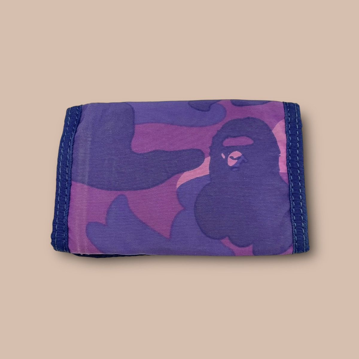 Bape OG Bape Purple Camo Nylon Wallets Size ONE SIZE - 2 Thumbnail